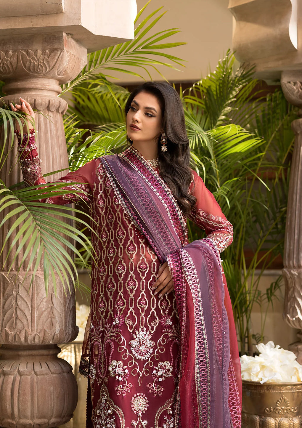 Elaf EFH-06 GHAZAL Formal Handwork Dress