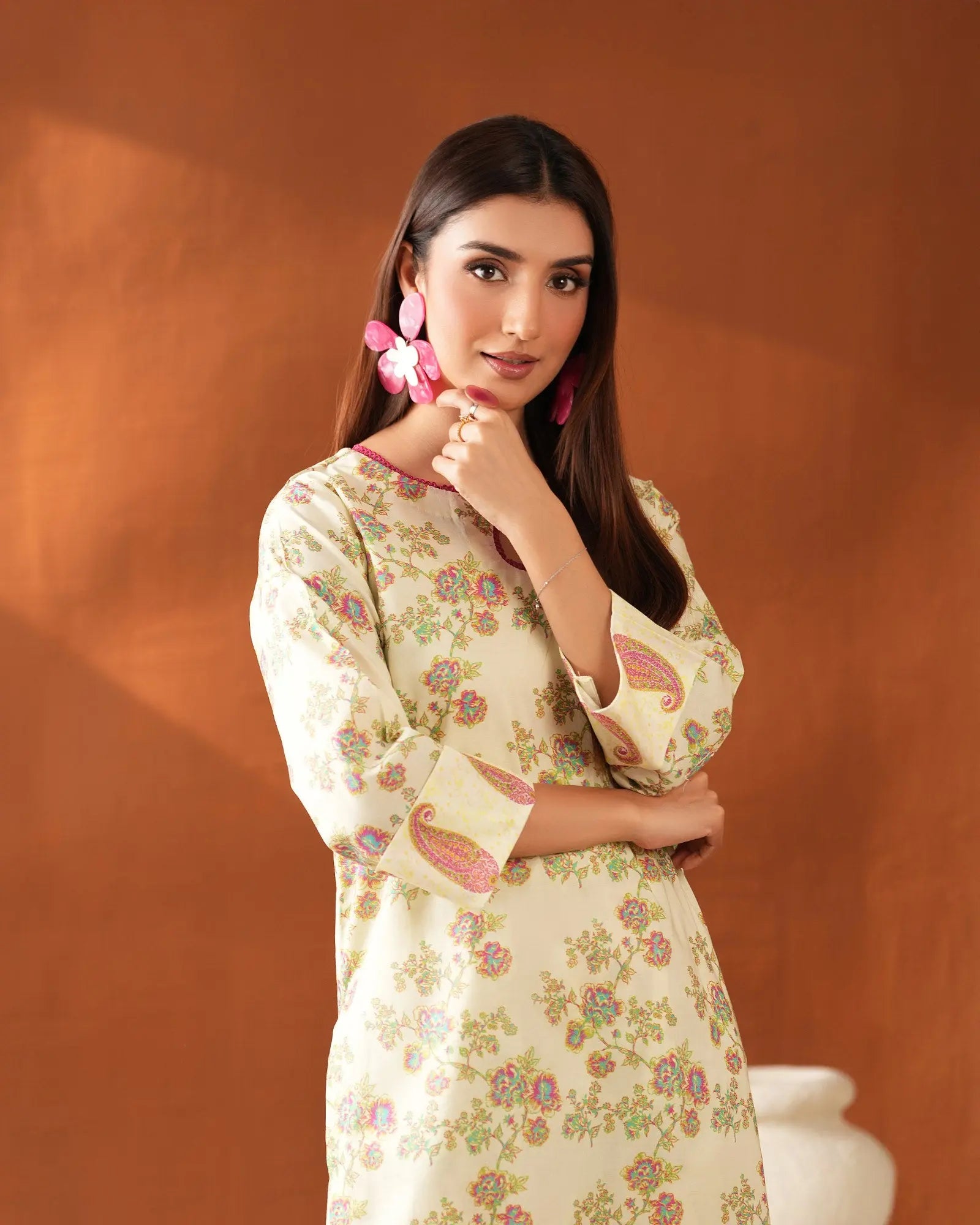 SP-2-Piece Ready-to-Wear Cotton Suit