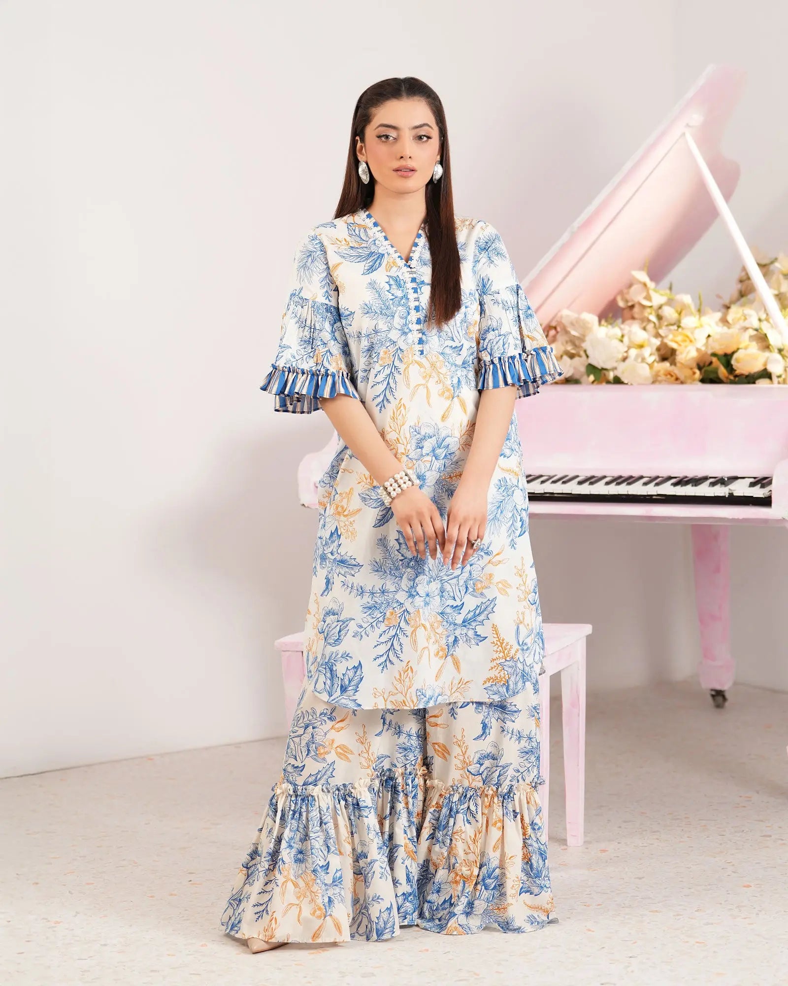 SP-2-Piece Ready-to-Wear Lawn Suit