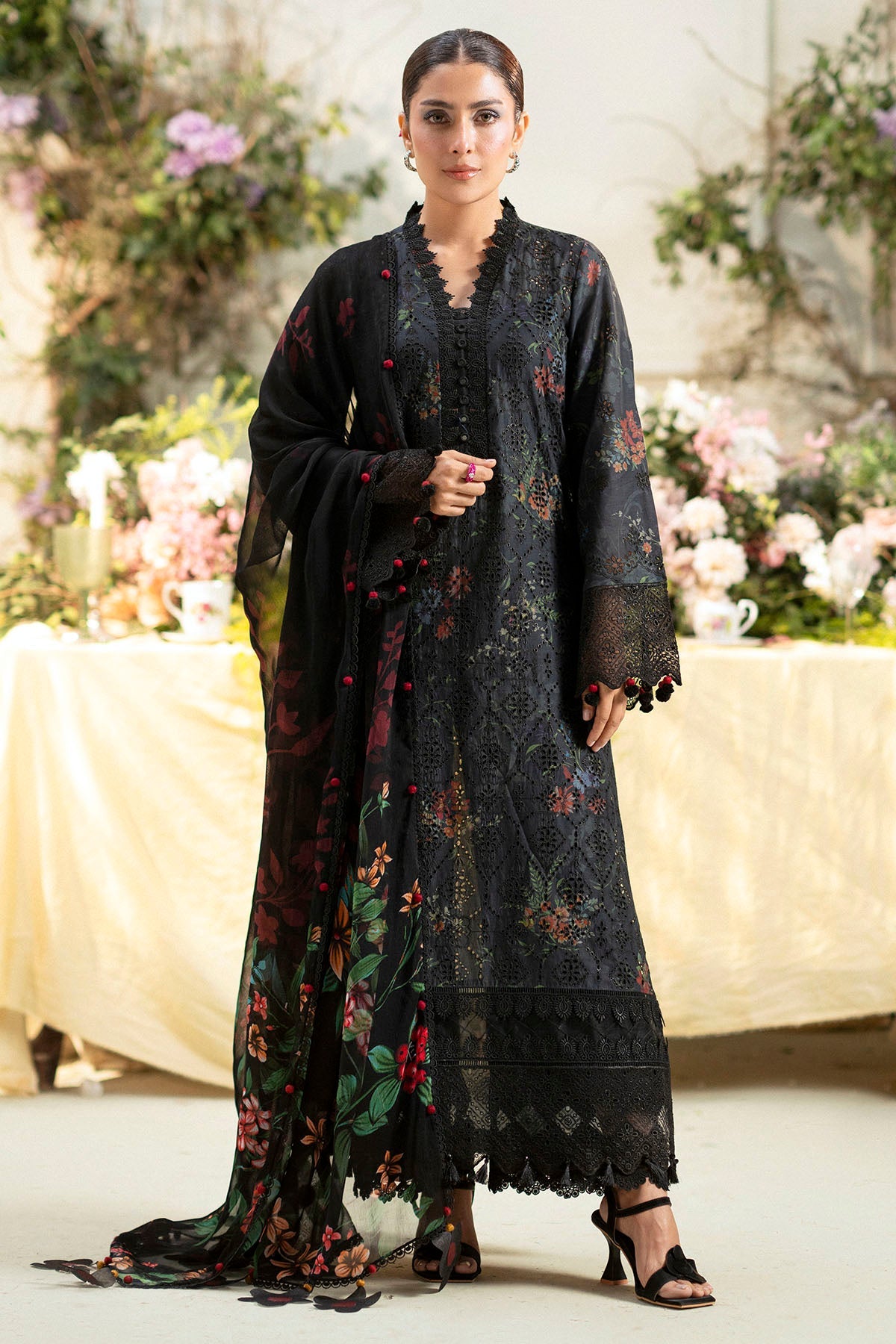 JASMINE EMBROIDERED LAWN UNSTITCHED