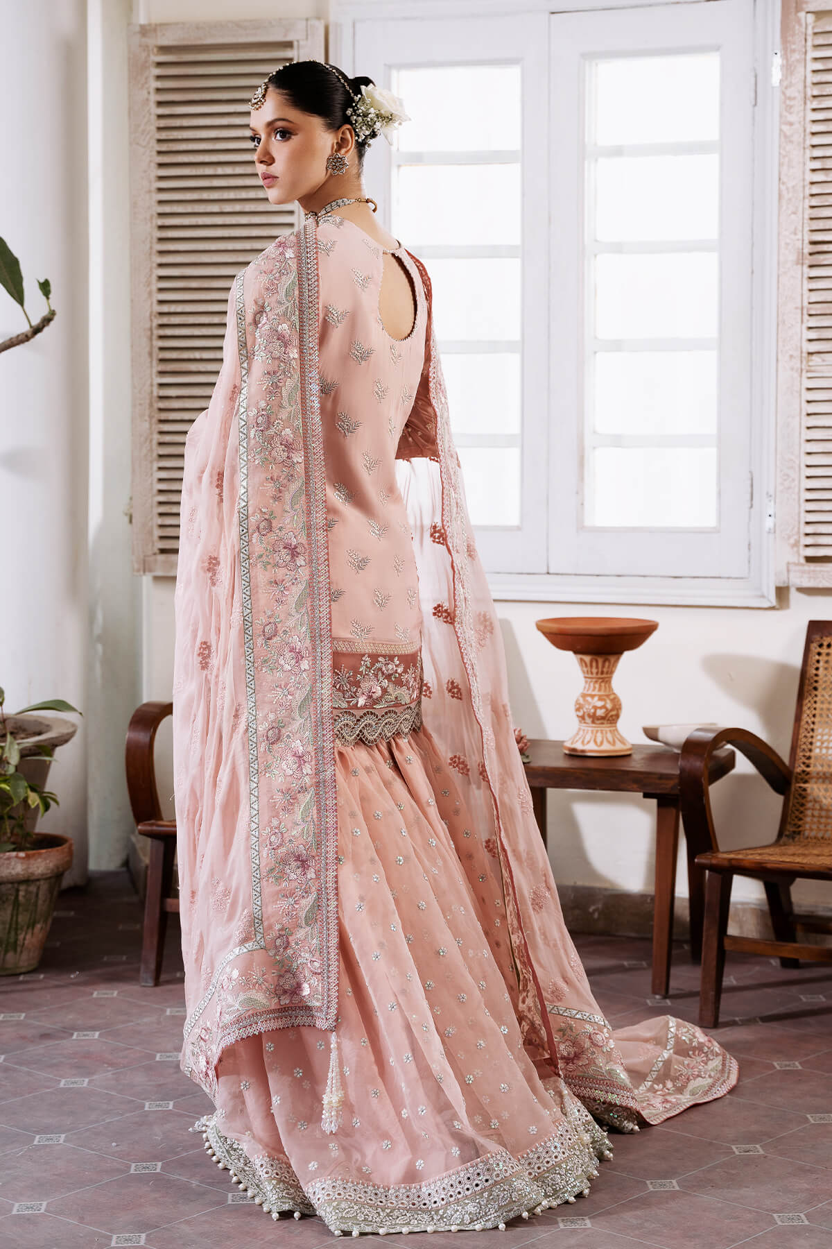 imrozia serene  Rosee unstitched 3pc Embroidered chiffon