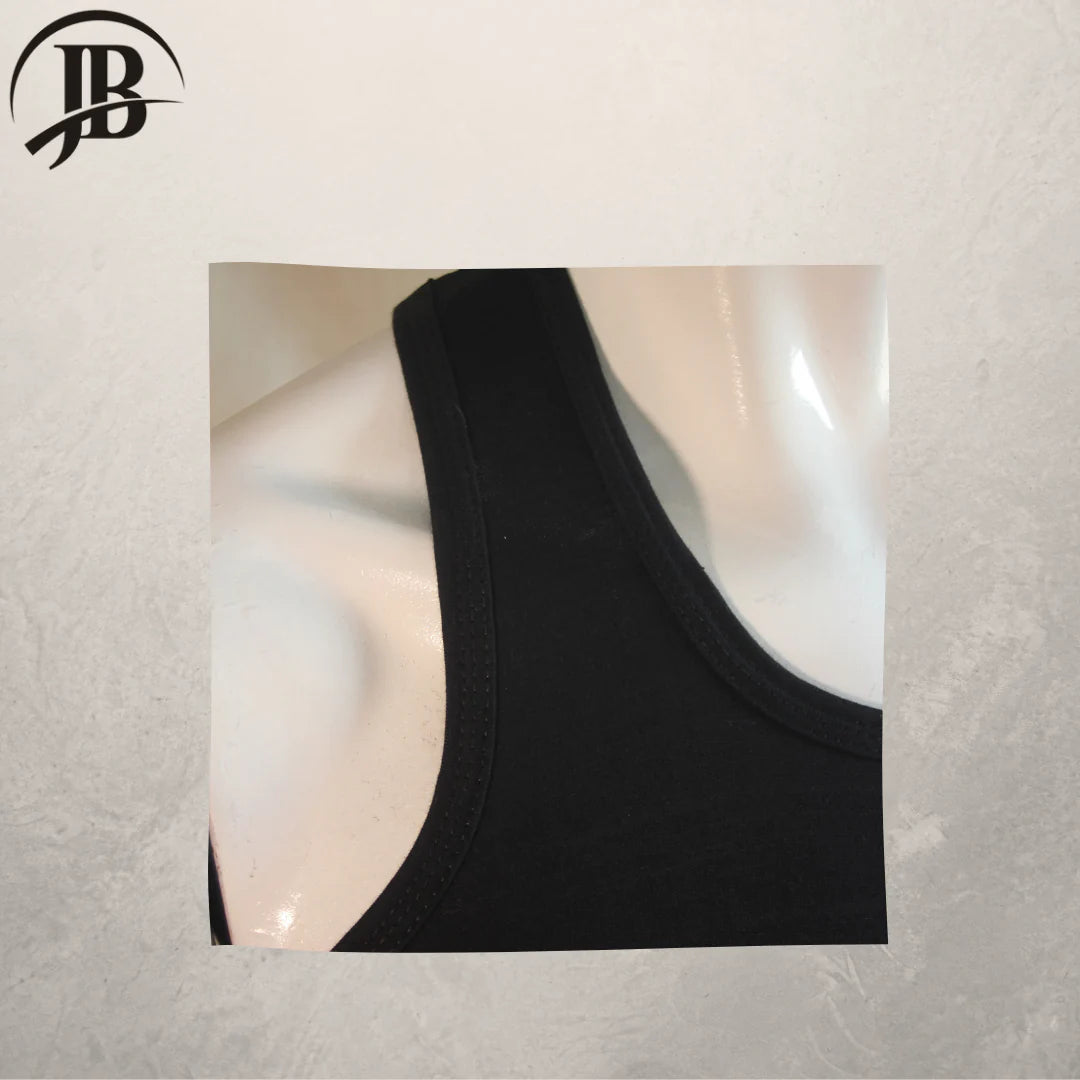 sleeveless vest (BLACK)