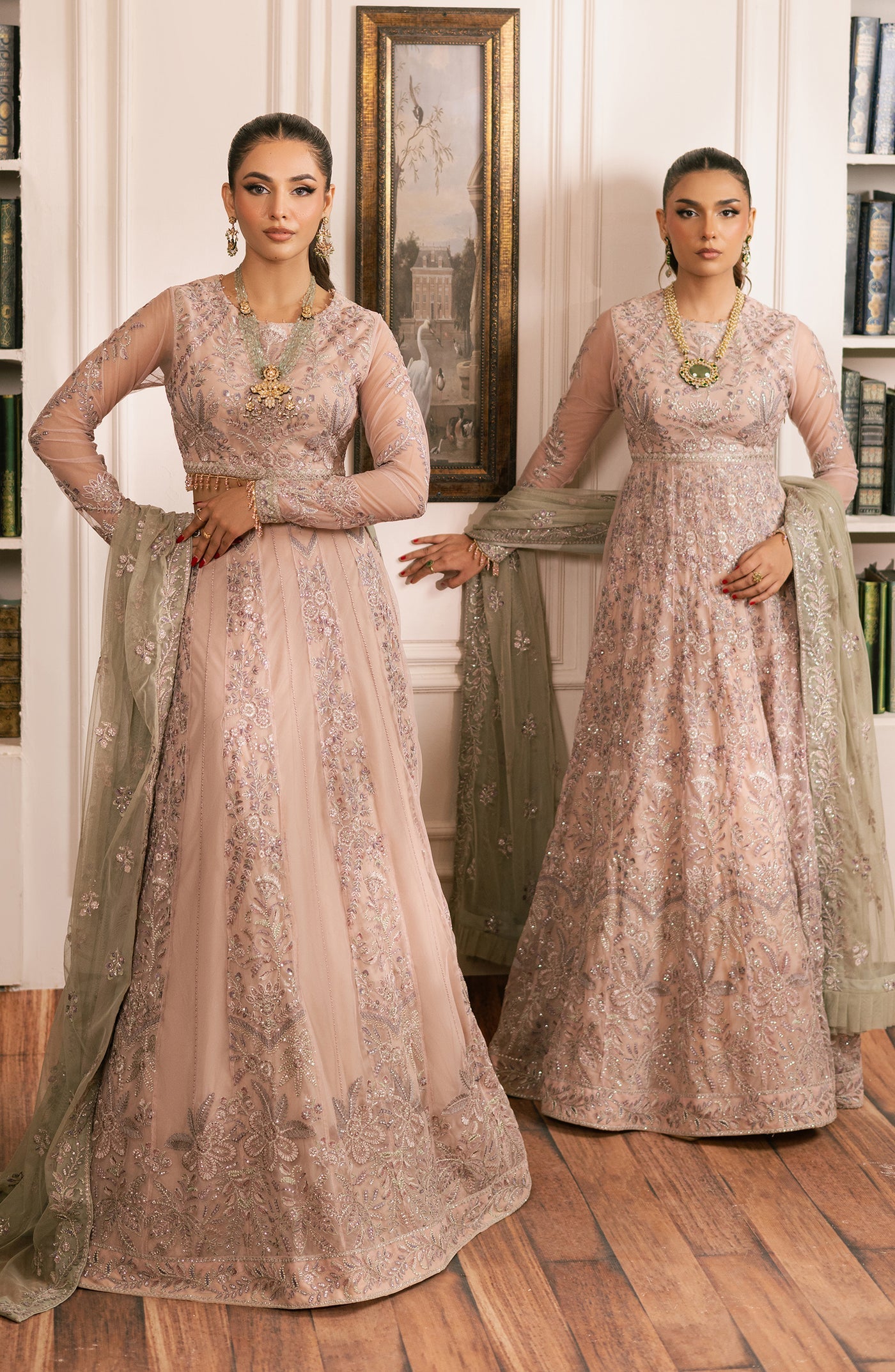 Zarif Embroidered Raw Silk Unstitched 3Pc Suit ZRW 03 ADELINE