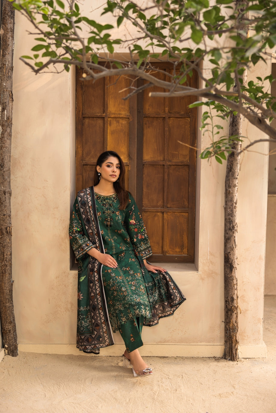 Zeenat Pret Orion - 3PC PRINTED DRESS