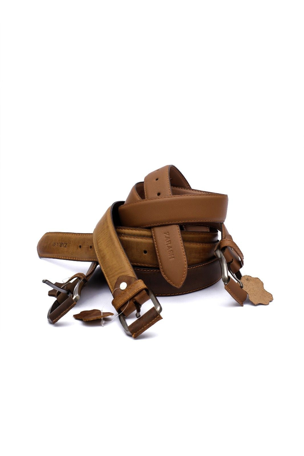 Crazy Leather Dress Belt