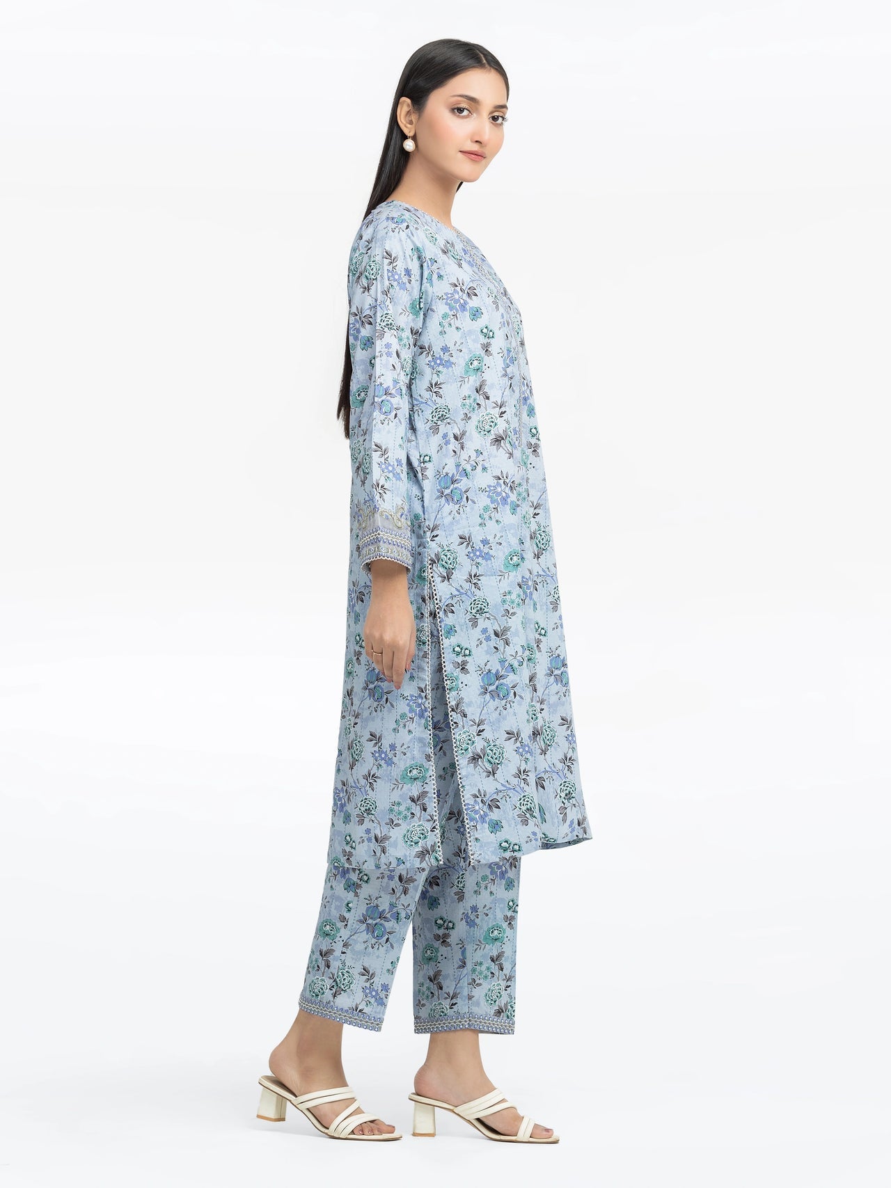 ED-Pret 2Pc Embroidered Dobby Co-Ord Set