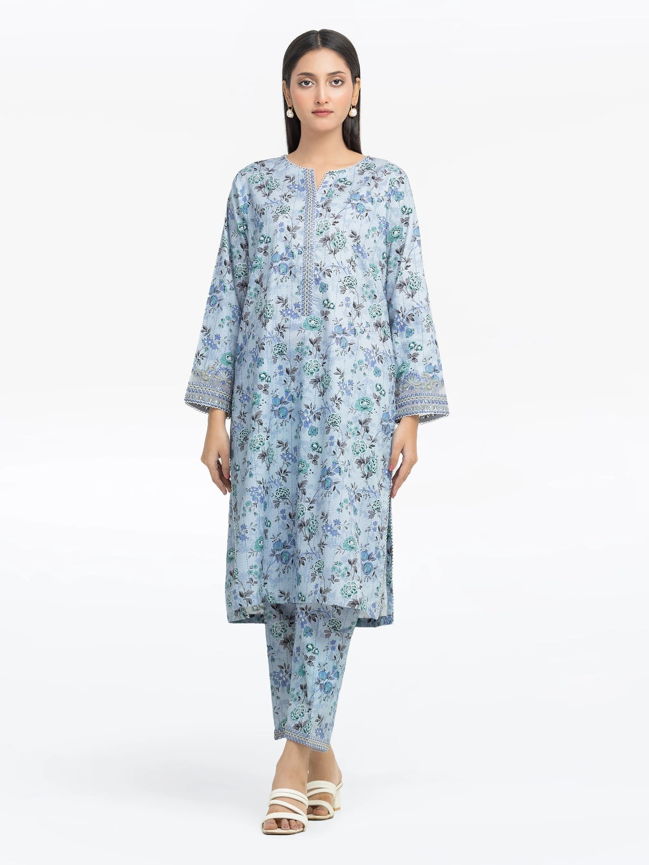 ED-Pret 2Pc Embroidered Dobby Co-Ord Set