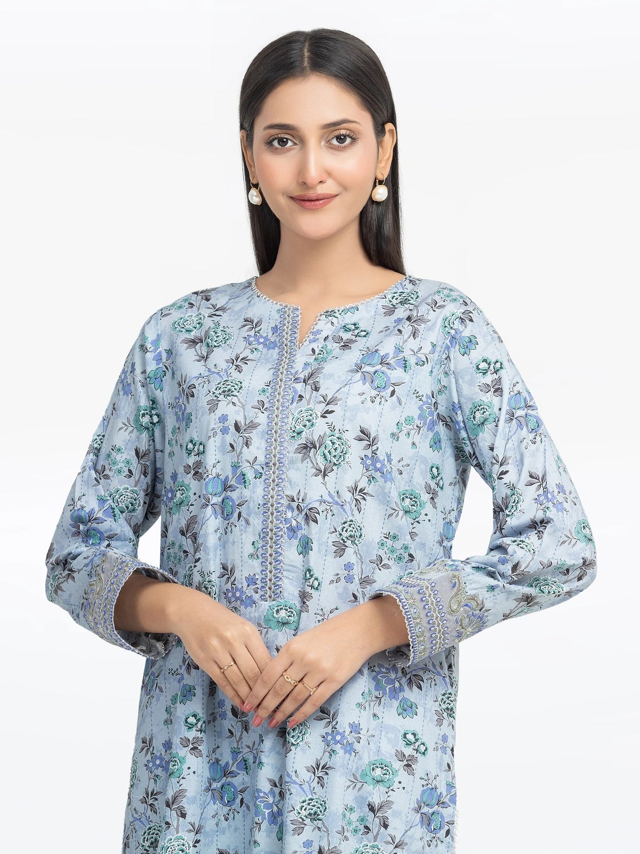 ED-Pret 2Pc Embroidered Dobby Co-Ord Set