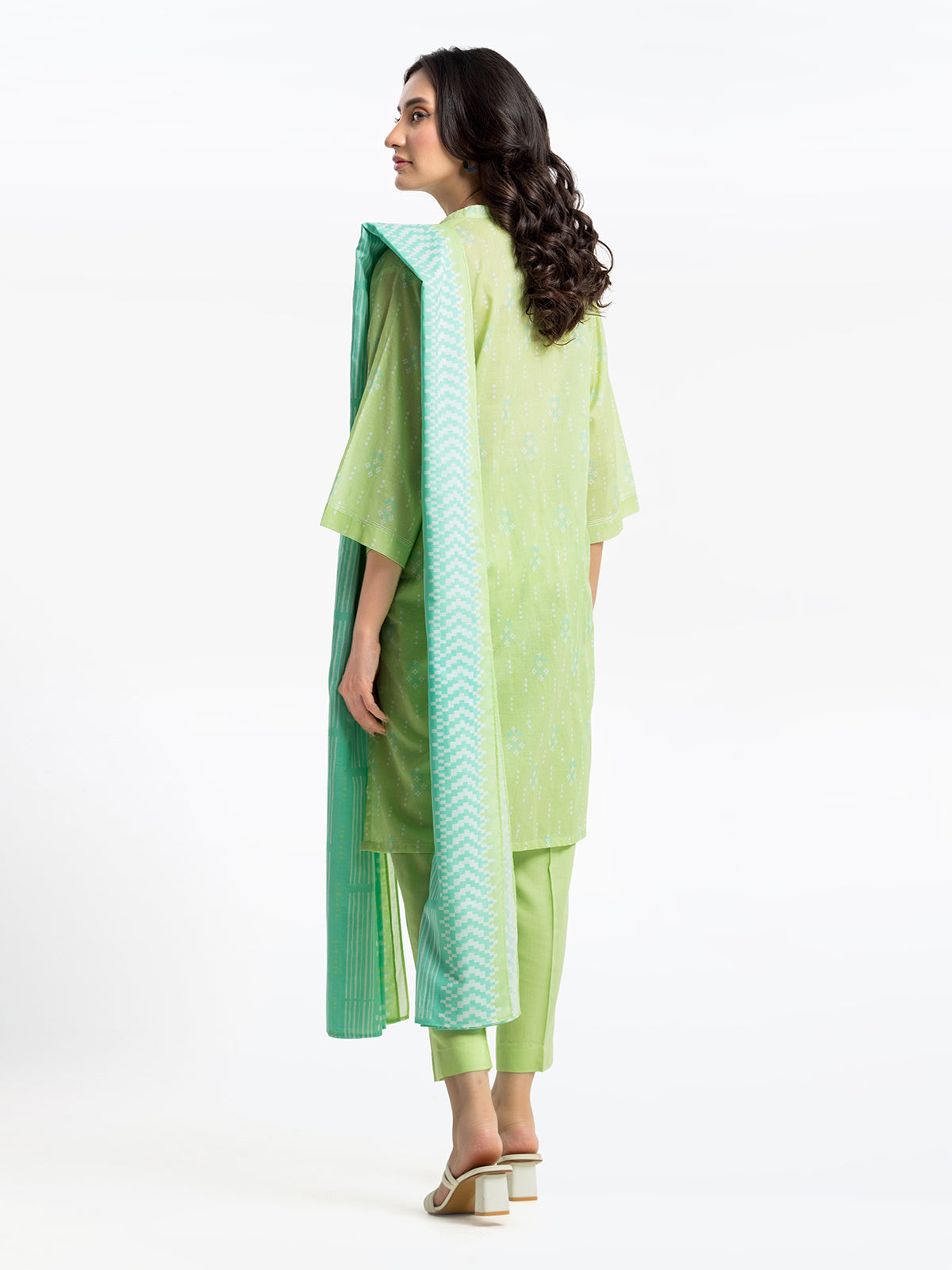 ED-Pret 3Pc Printed Lawn Suit -