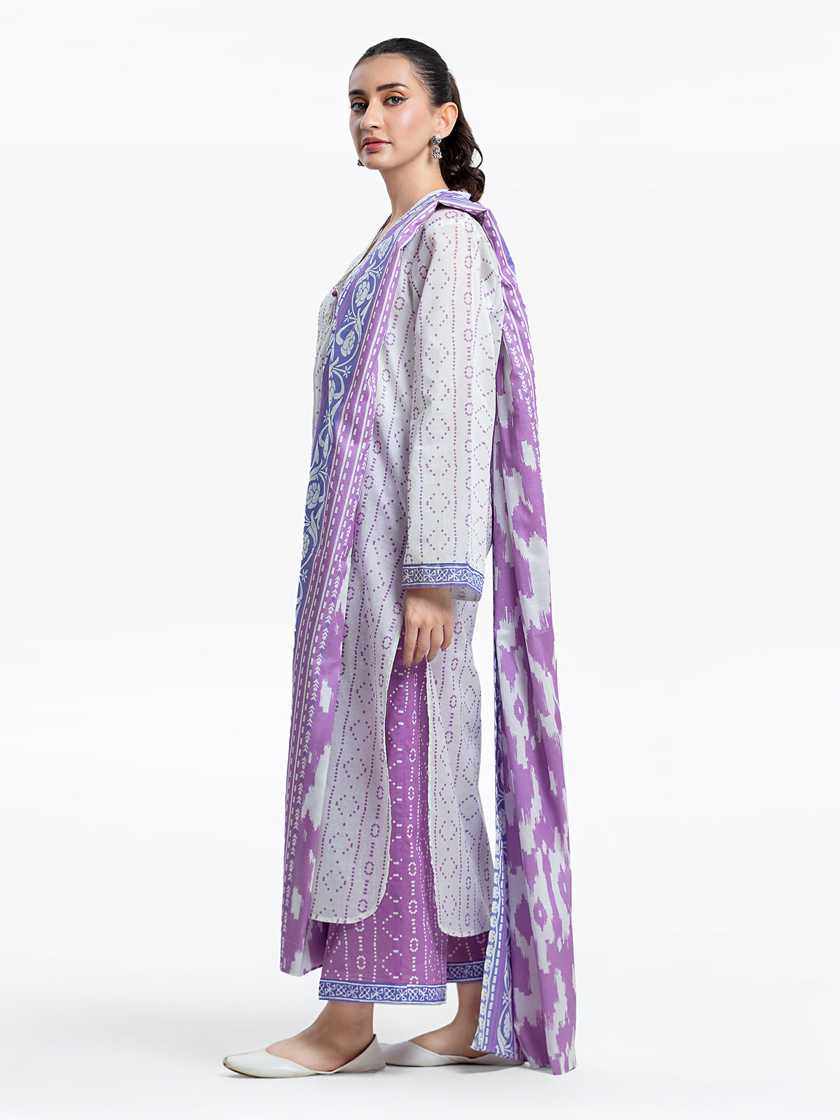 ED-Pret 3Pc Printed Lawn Suit