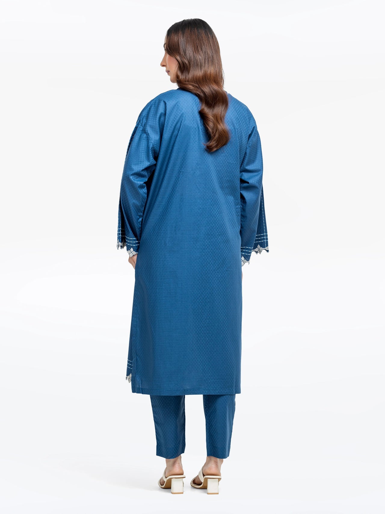 ED-Pret 2Pc Embroidered Dobby Shirt Trouser