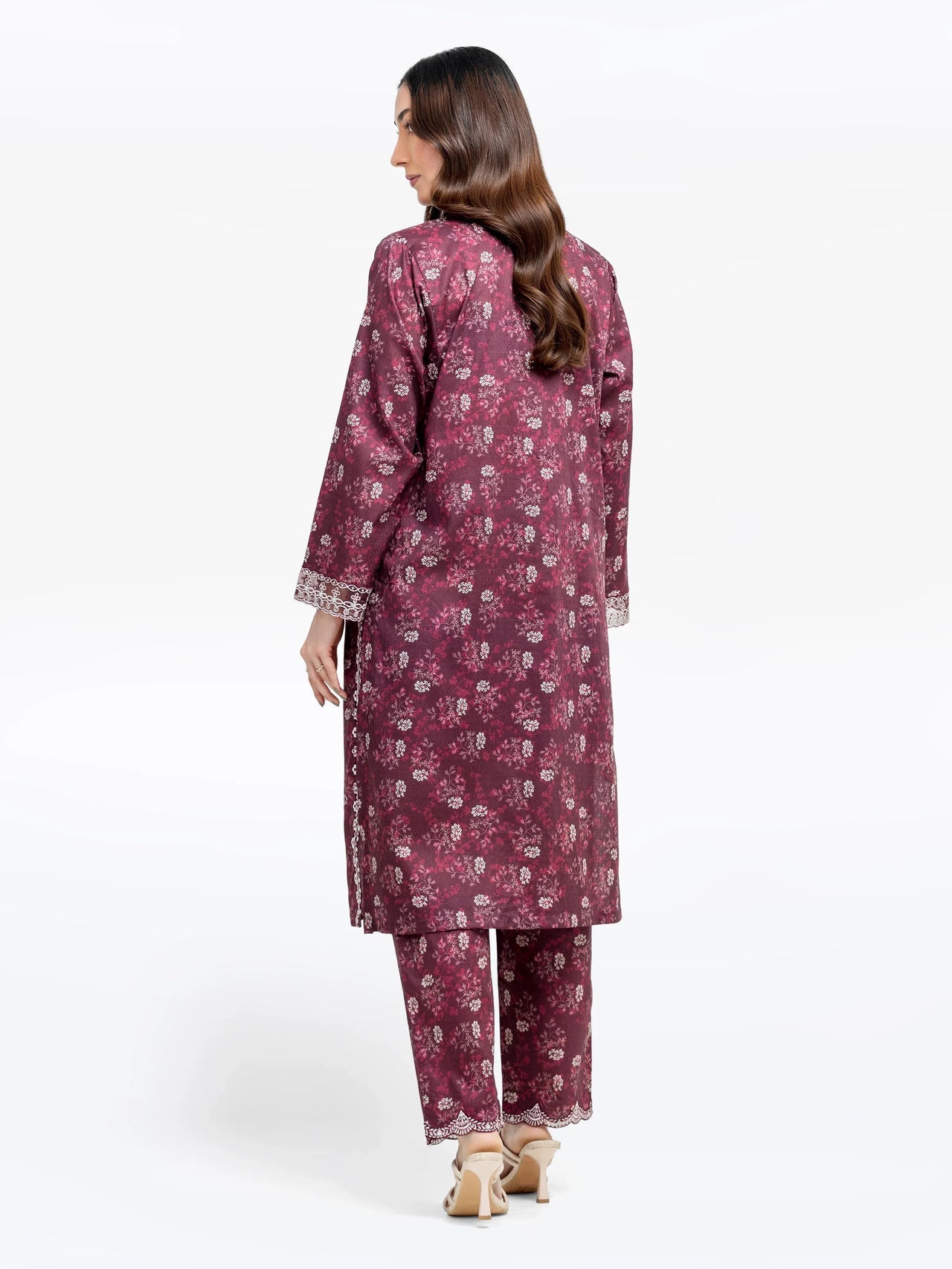 ED-Pret 2Pc Embroidered Dobby Co-Ord Set