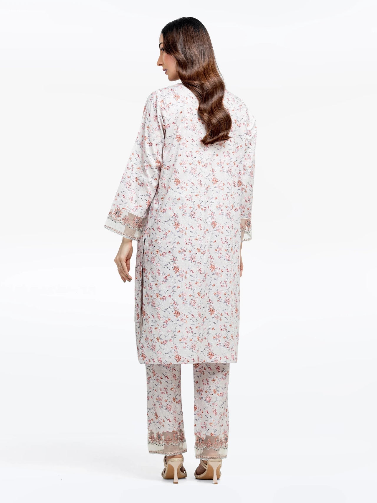 ED-Pret 2Pc Embroidered Dobby Shirt Trouser
