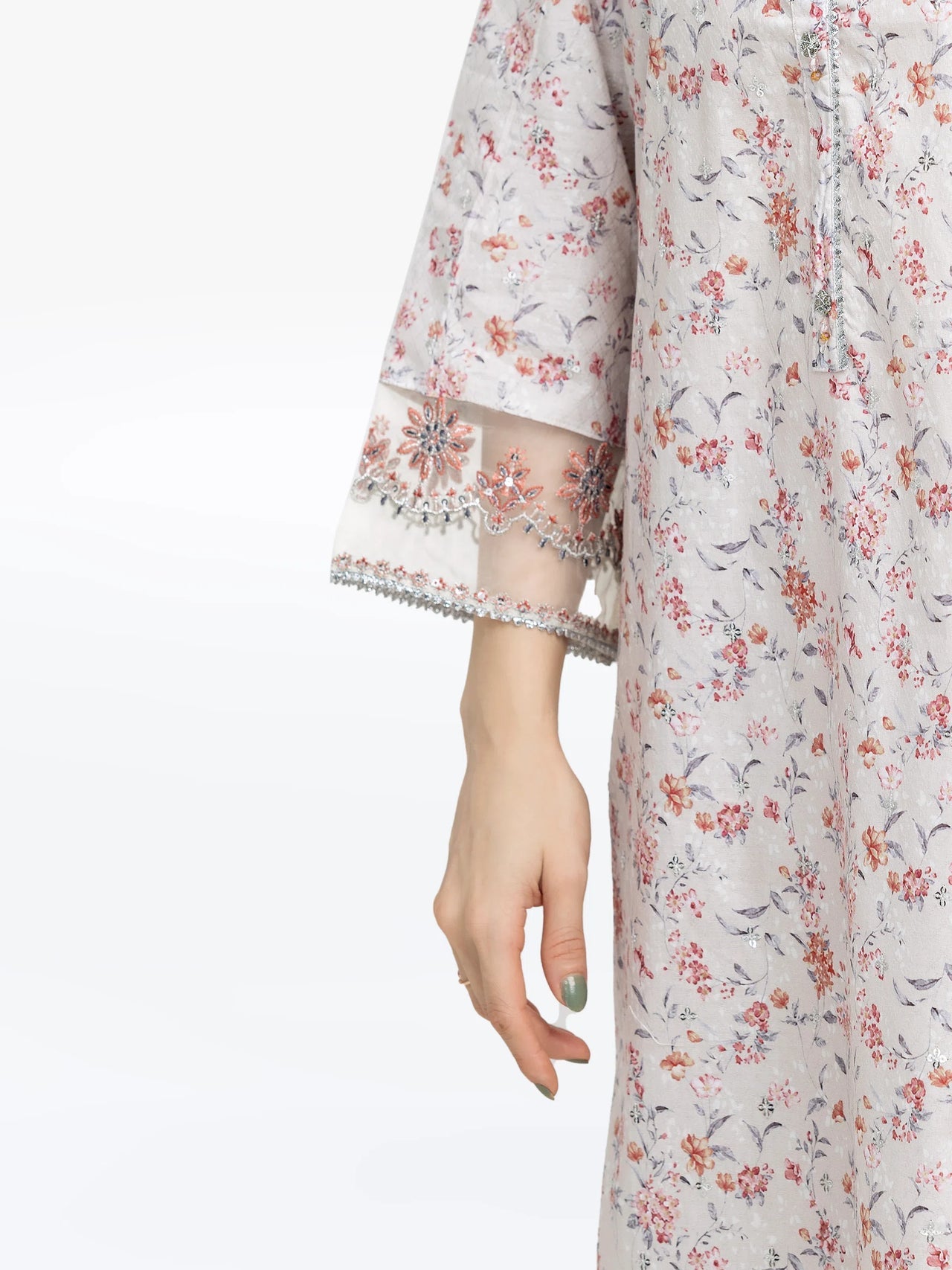 ED-Pret 2Pc Embroidered Dobby Shirt Trouser