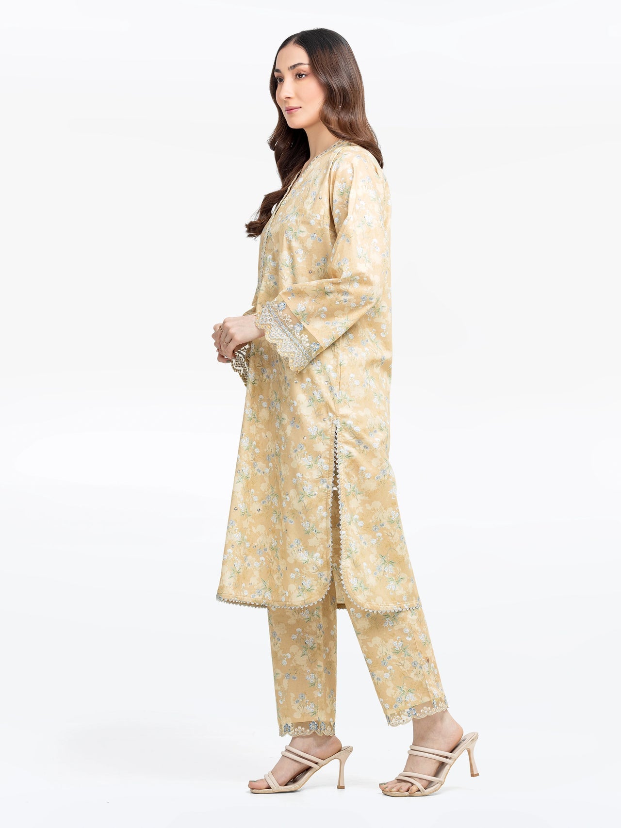 ED-Pret 2Pc Embroidered Dobby Co-Ord Set