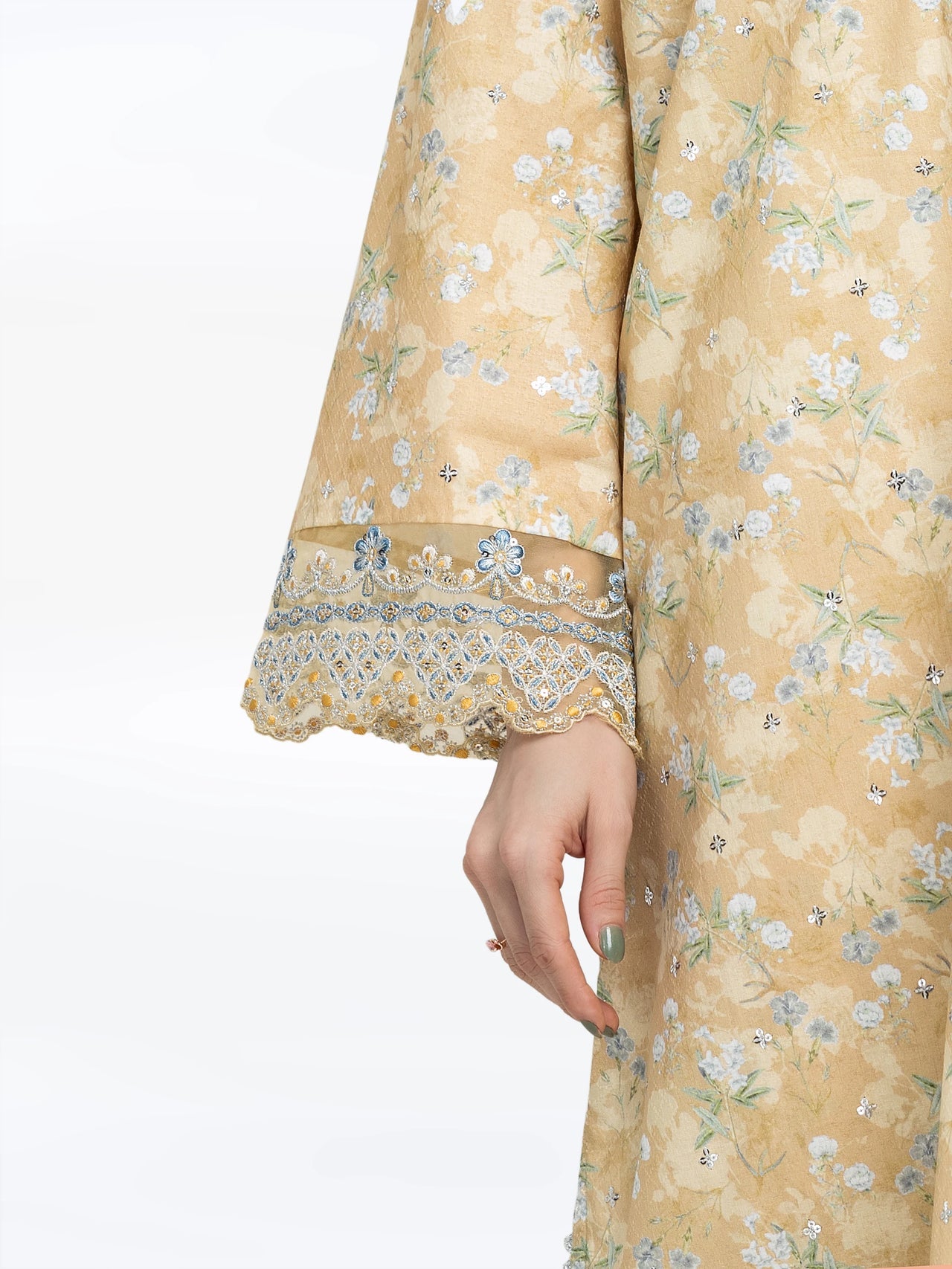 ED-Pret 2Pc Embroidered Dobby Co-Ord Set