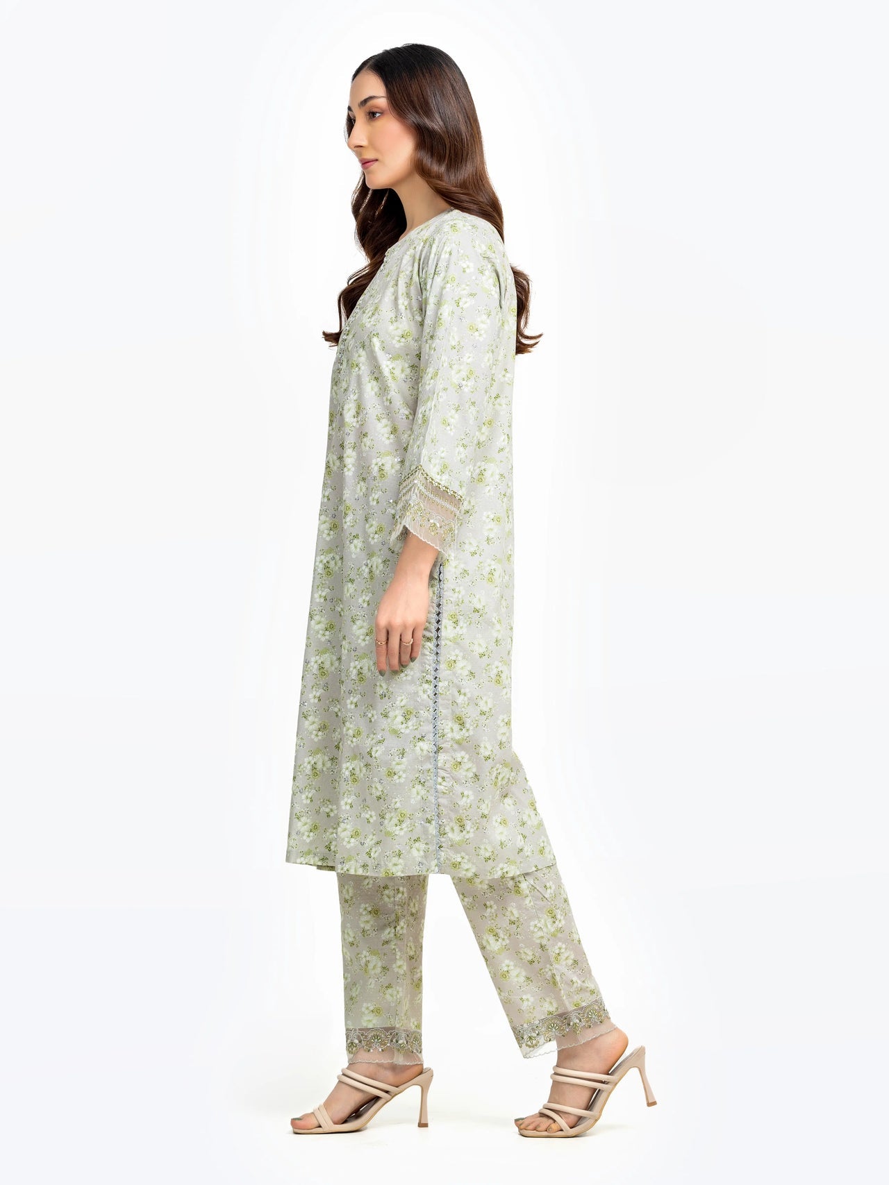 ED-Pret 2Pc Embroidered Dobby Shirt Trouser