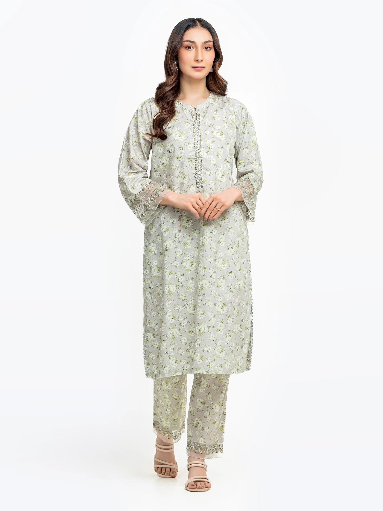 ED-Pret 2Pc Embroidered Dobby Shirt Trouser