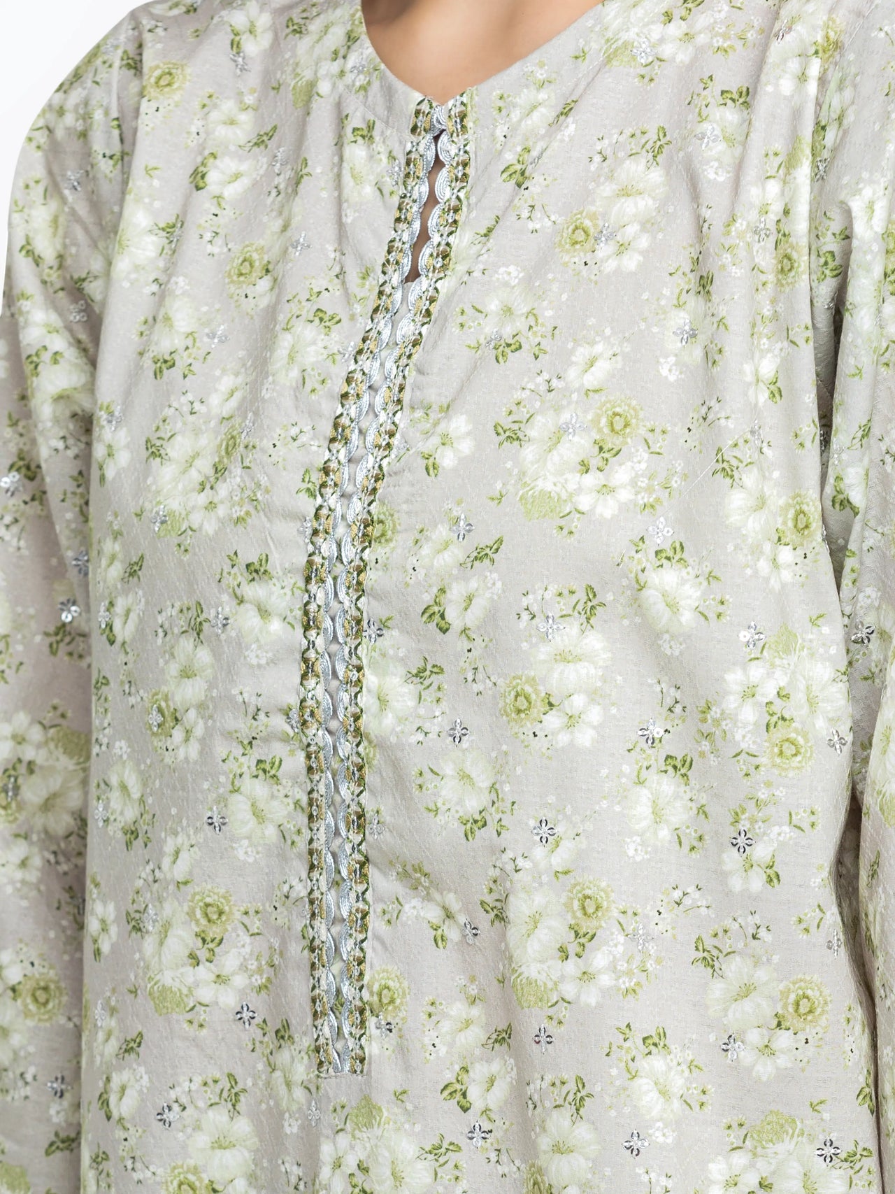 ED-Pret 2Pc Embroidered Dobby Shirt Trouser