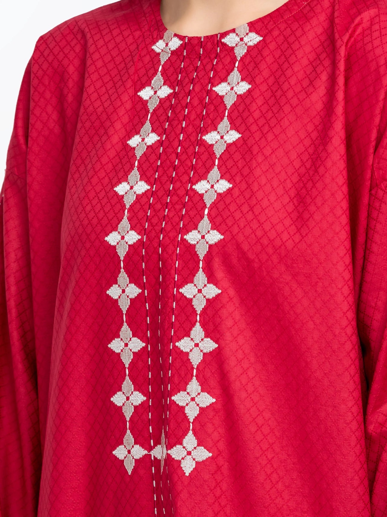 ED-Pret 2Pc Embroidered Dobby Shirt Trouser