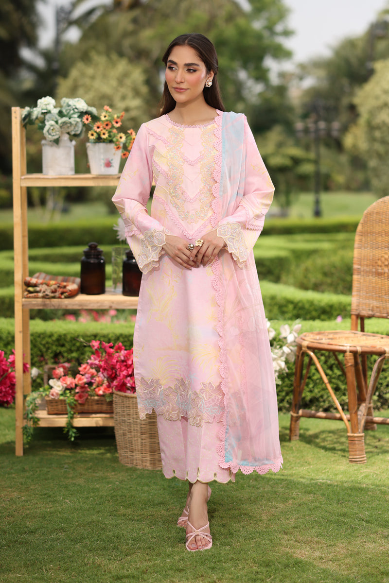Rang Rasiya Printed Lawn Suits Unstitched 3 Piece Jade