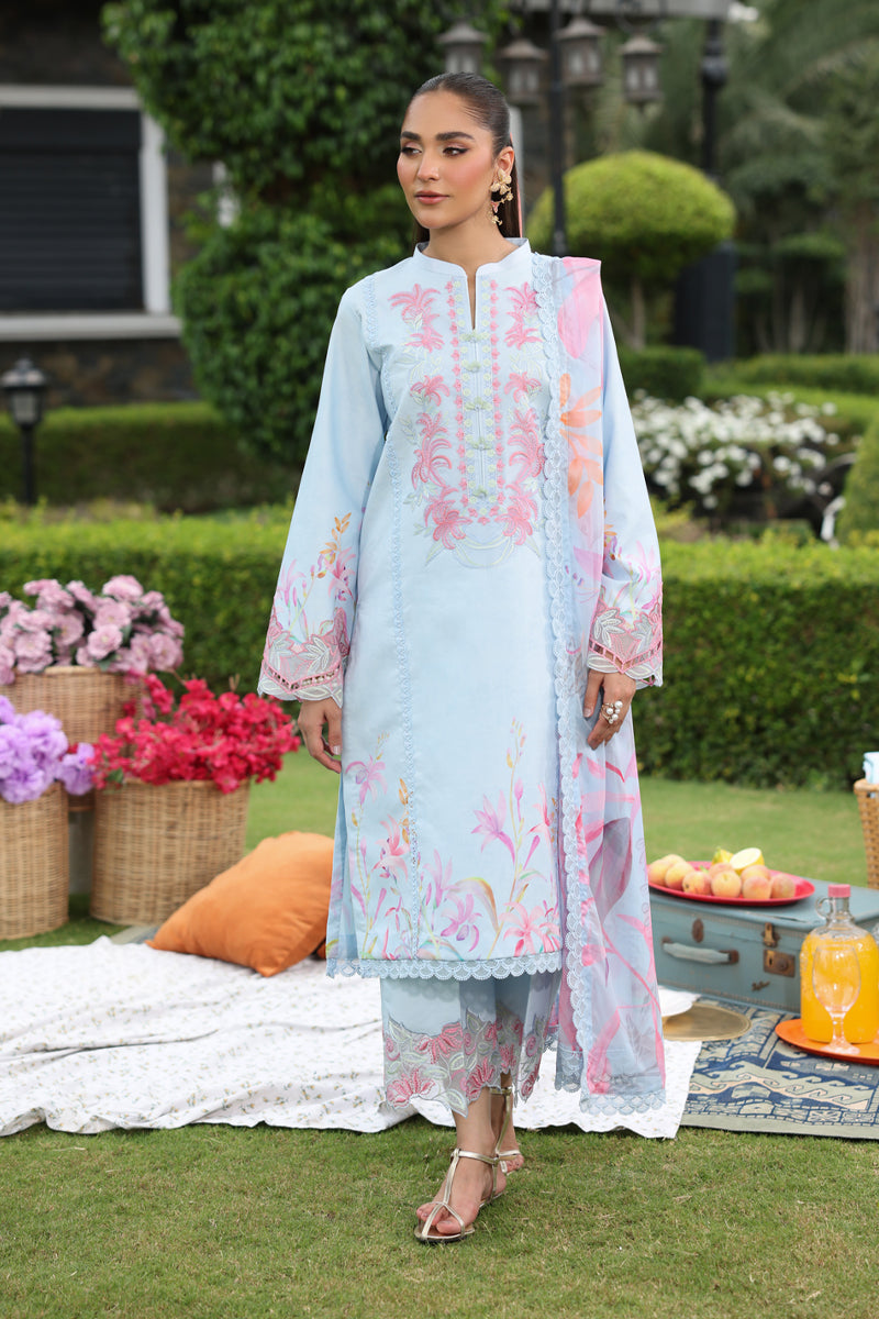 Rang Rasiya Printed Lawn Suits Unstitched 3 Piece Lara