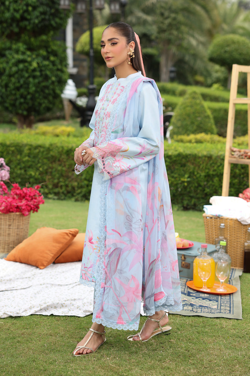 Rang Rasiya Printed Lawn Suits Unstitched 3 Piece Lara