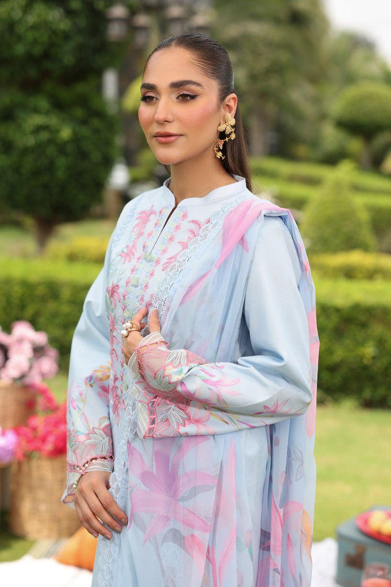 Rang Rasiya Printed Lawn Suits Unstitched 3 Piece Lara