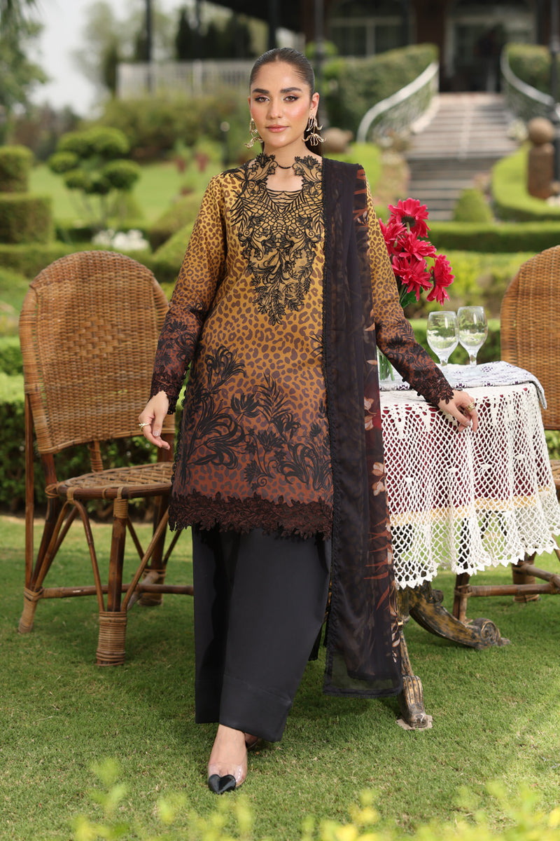 Rang Rasiya Printed Lawn Suits Unstitched 3 Piece Hooria