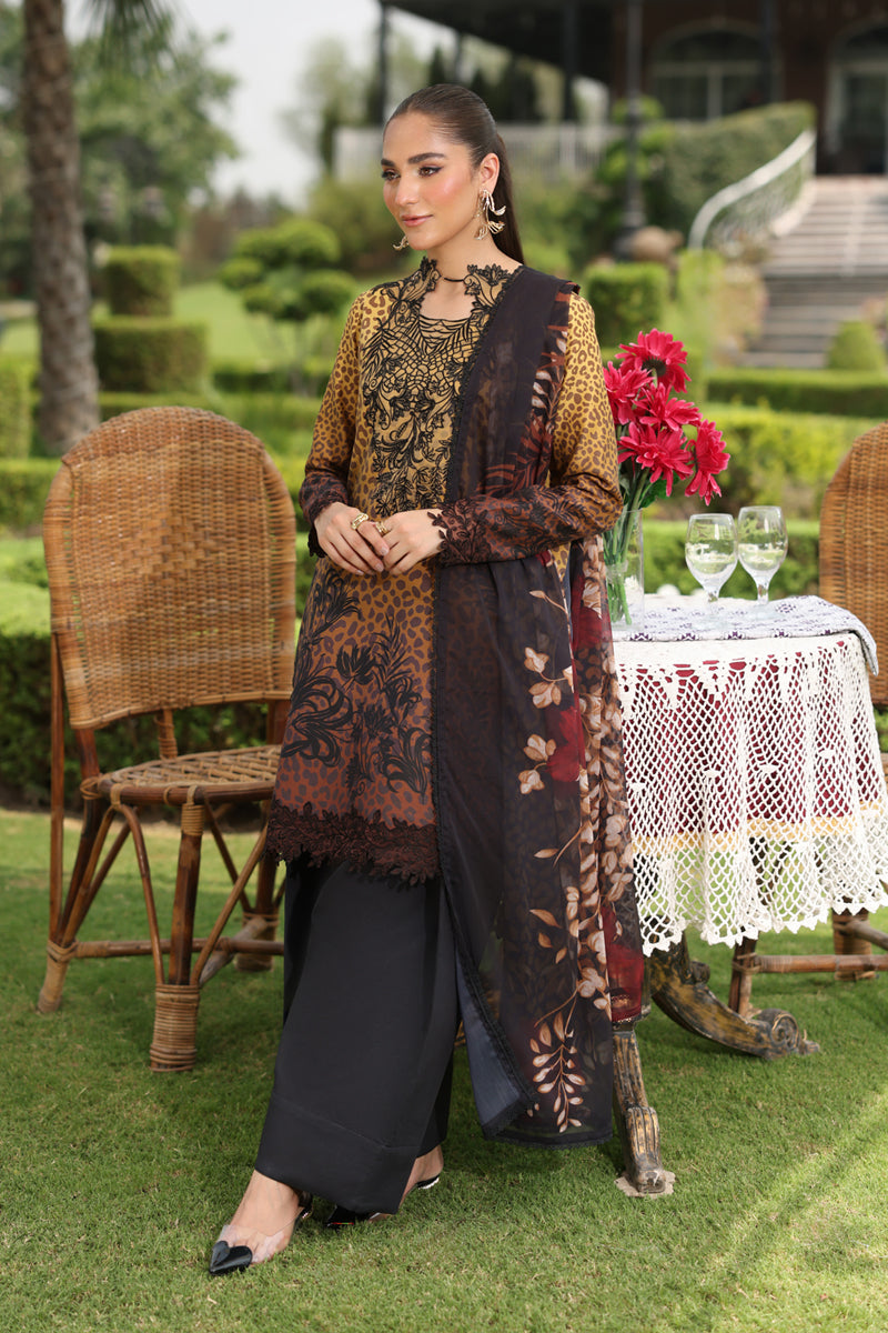 Rang Rasiya Printed Lawn Suits Unstitched 3 Piece Hooria