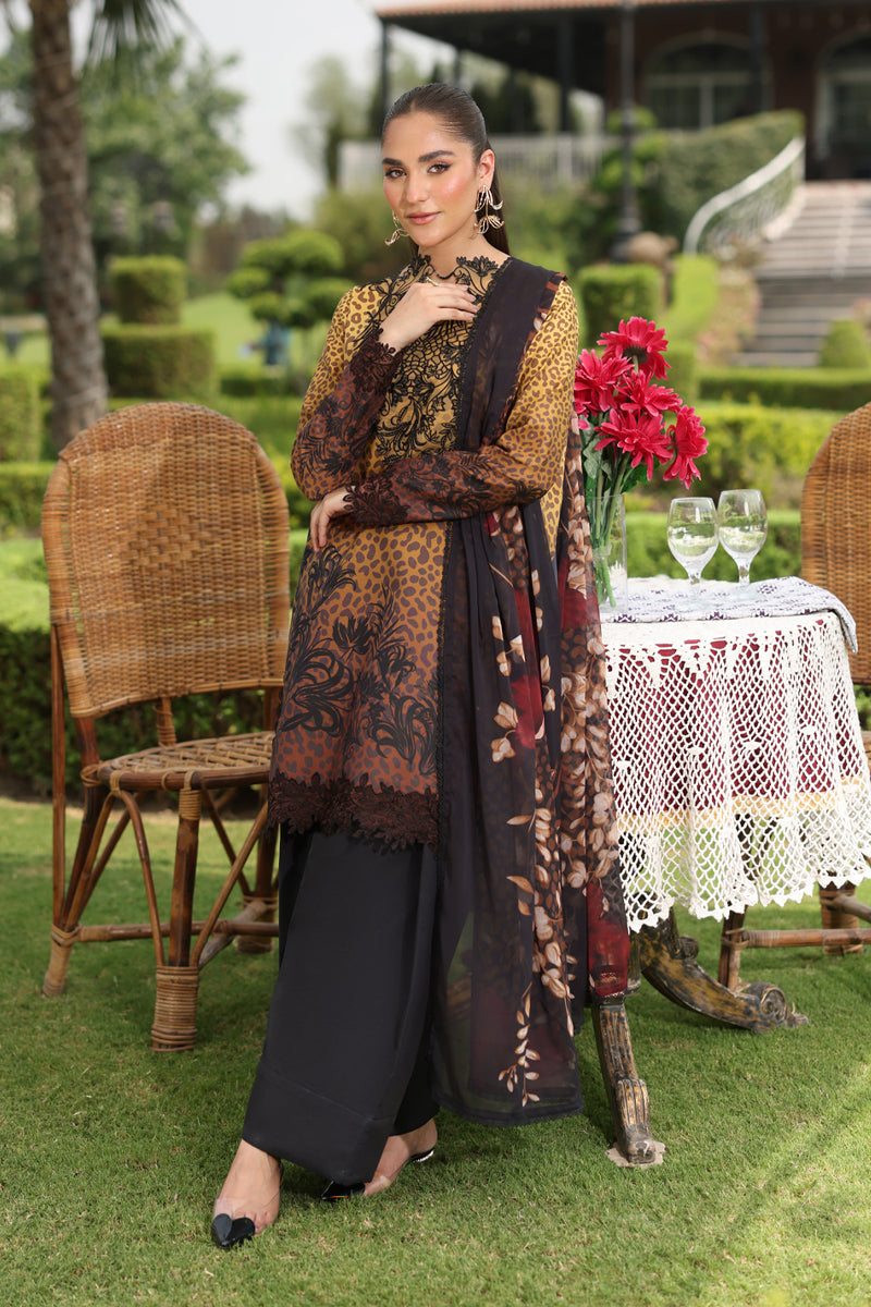 Rang Rasiya Printed Lawn Suits Unstitched 3 Piece Hooria