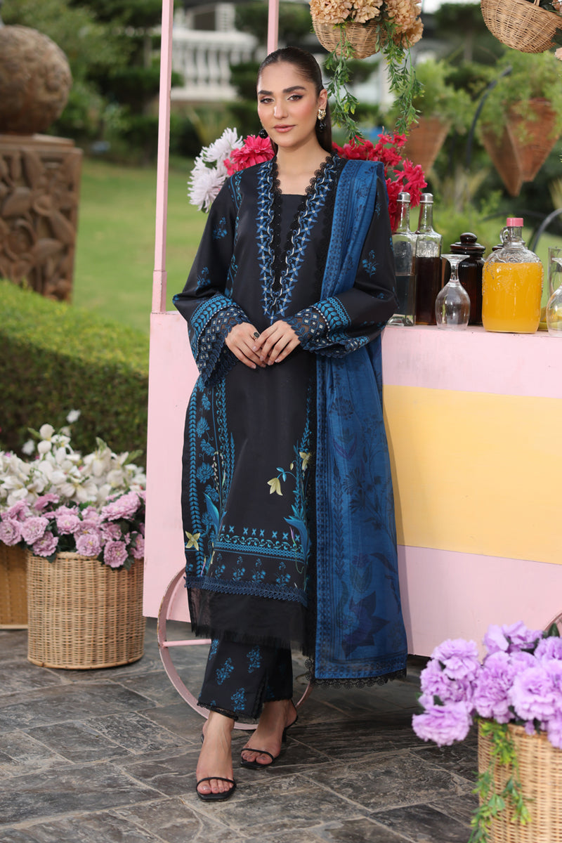 Rang Rasiya Printed Lawn Suits Unstitched 3 Piece Ushna