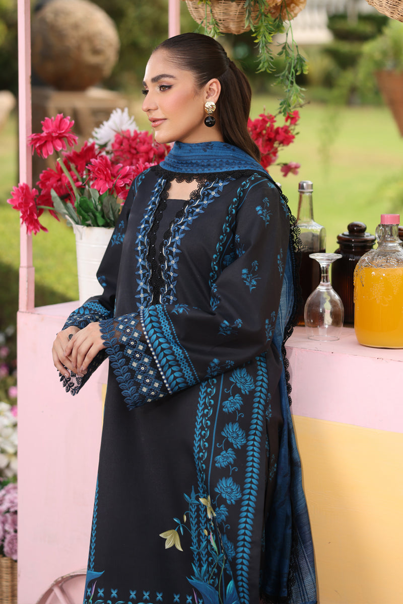 Rang Rasiya Printed Lawn Suits Unstitched 3 Piece Ushna