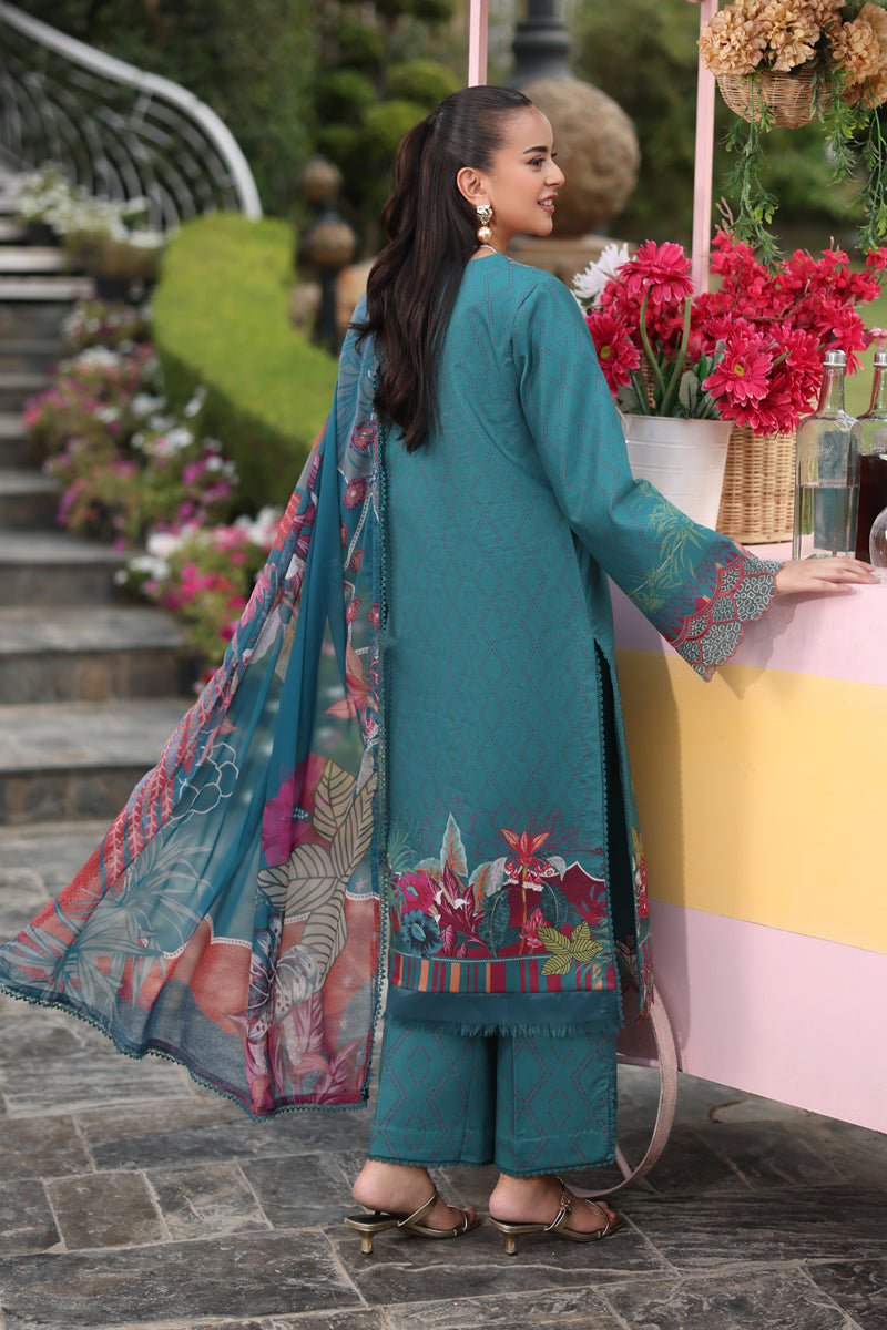 Rang Rasiya Printed Lawn Suits Unstitched 3 Piece Naba