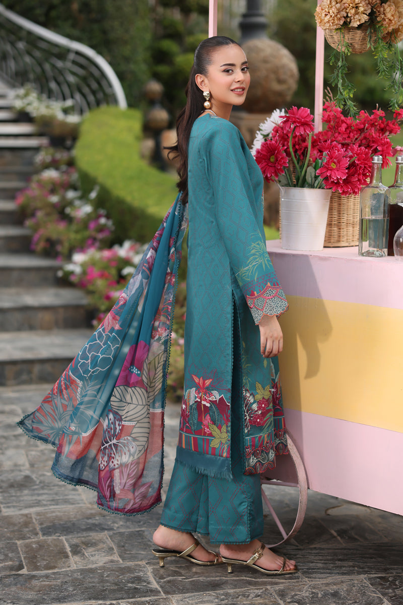 Rang Rasiya Printed Lawn Suits Unstitched 3 Piece Naba