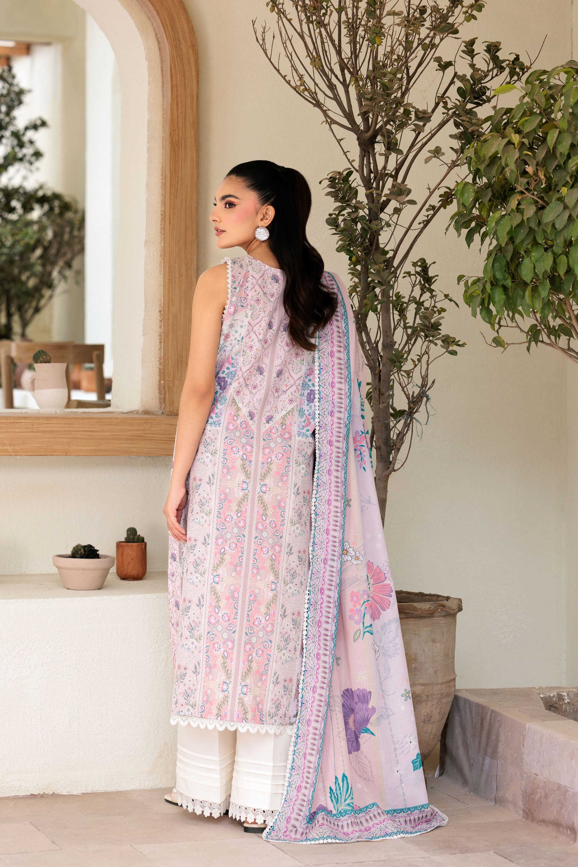 Florent Printed Lawn Suits Unstitched 3 Piece  - Summer Collection FDW - 5B