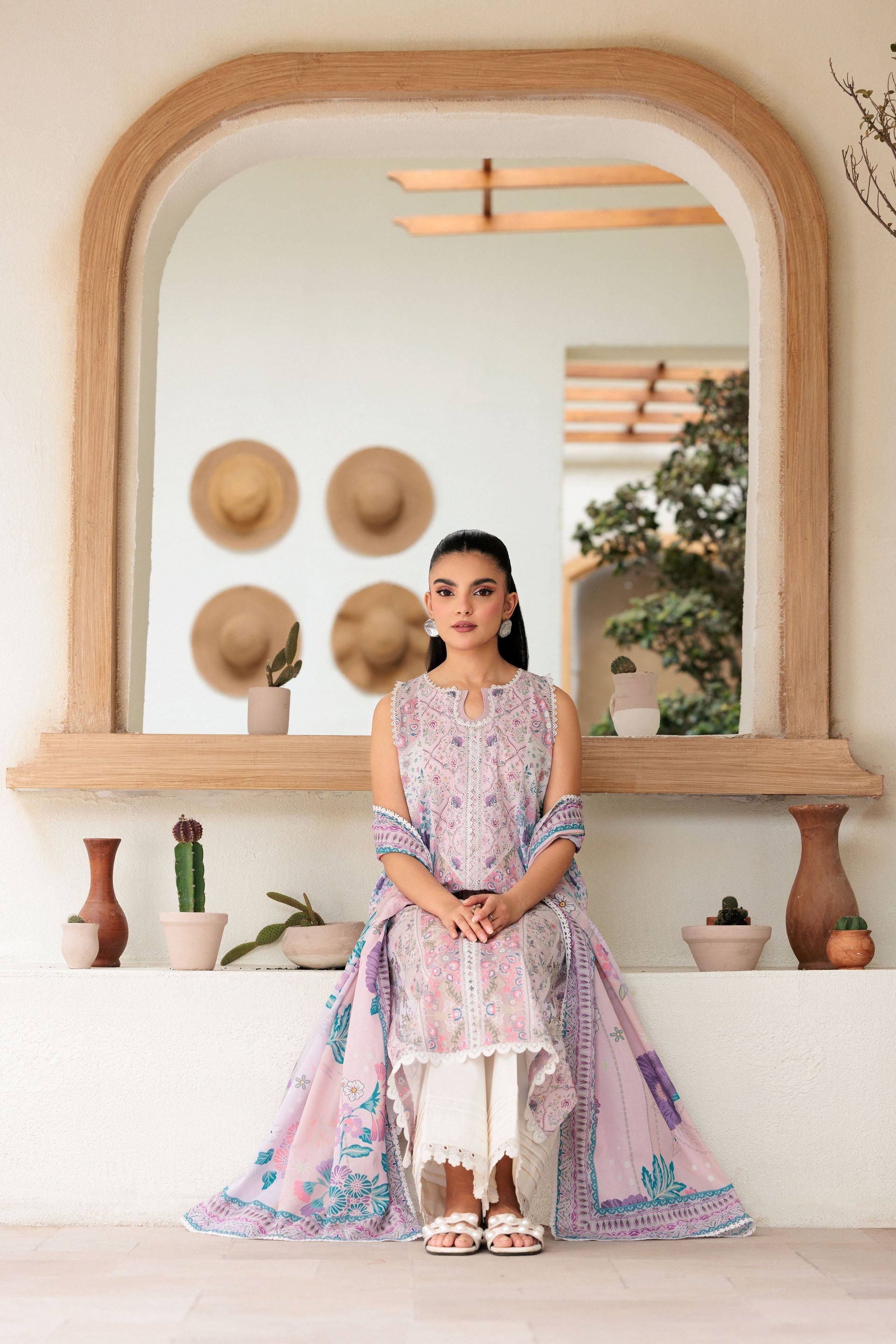 Florent Printed Lawn Suits Unstitched 3 Piece  - Summer Collection FDW - 5B
