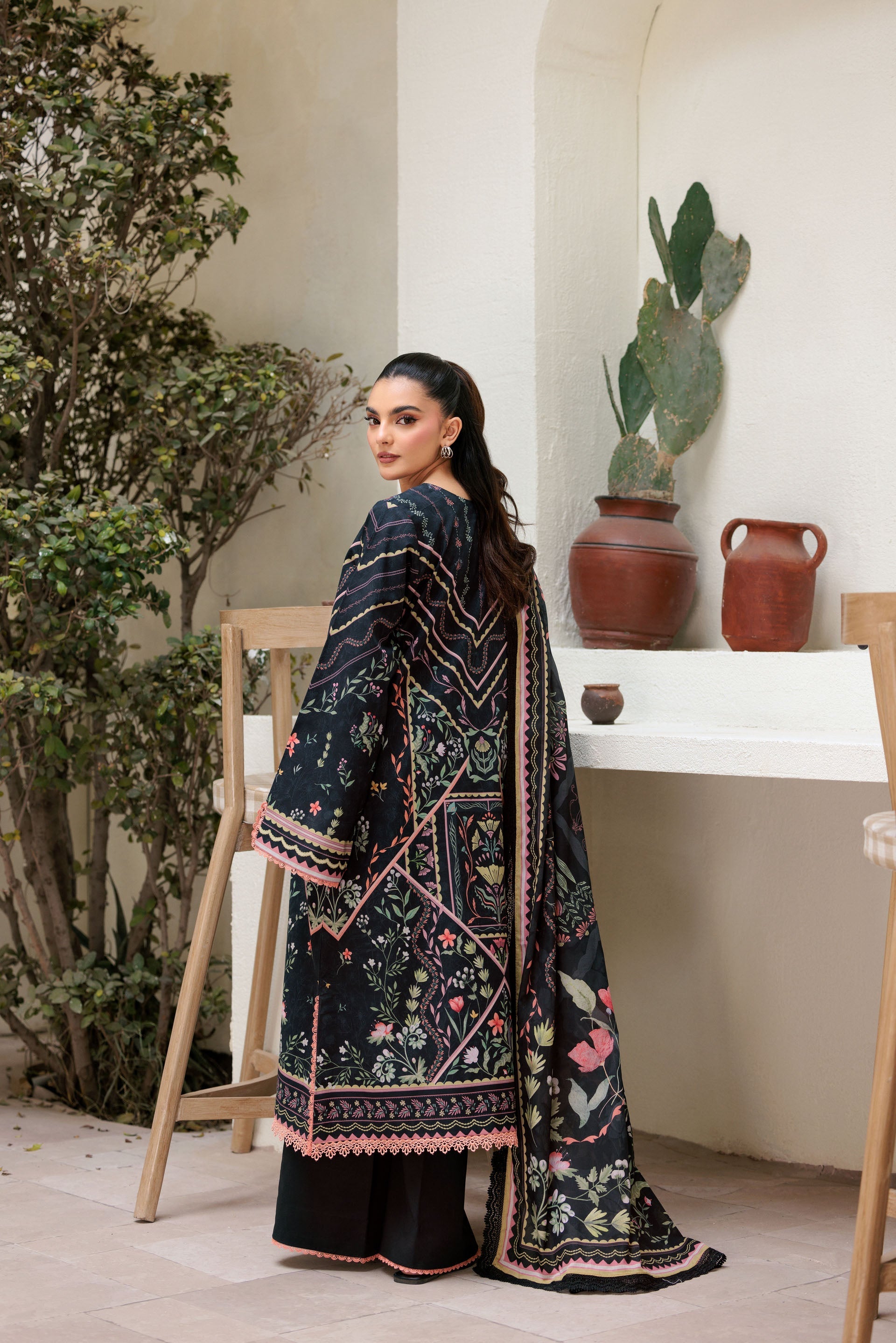 Florent Printed Lawn Suits Unstitched 3 Piece  - Summer Collection FDW - 7B