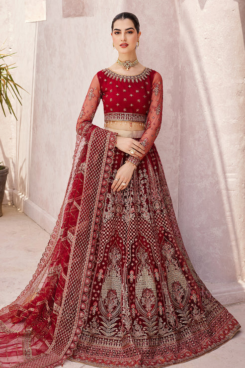 Mirha by Emaan Adeel Embroidered Net 3 Piece Suit MH-203