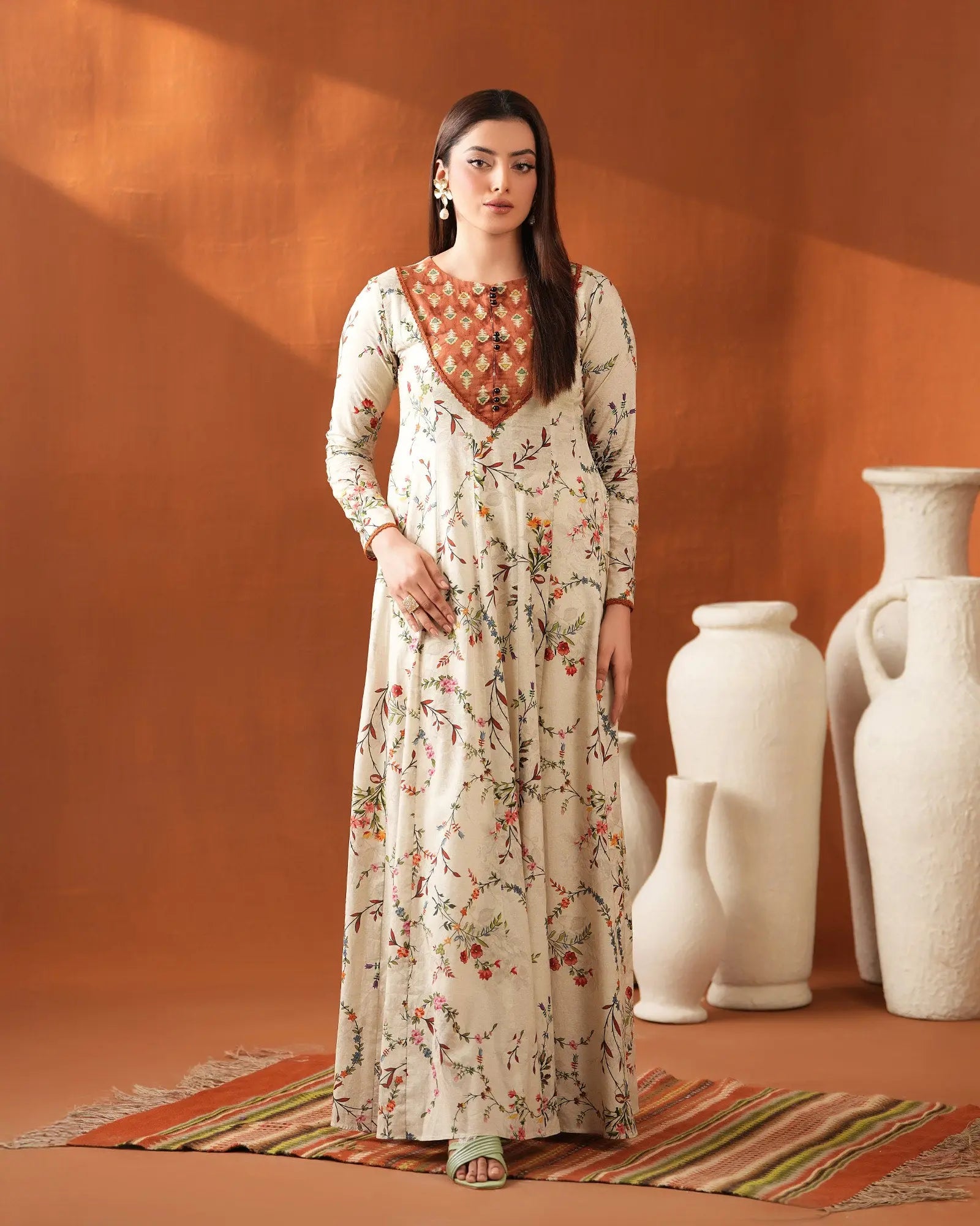 SP-1-Piece Ready-to-Wear Lawn Maxi