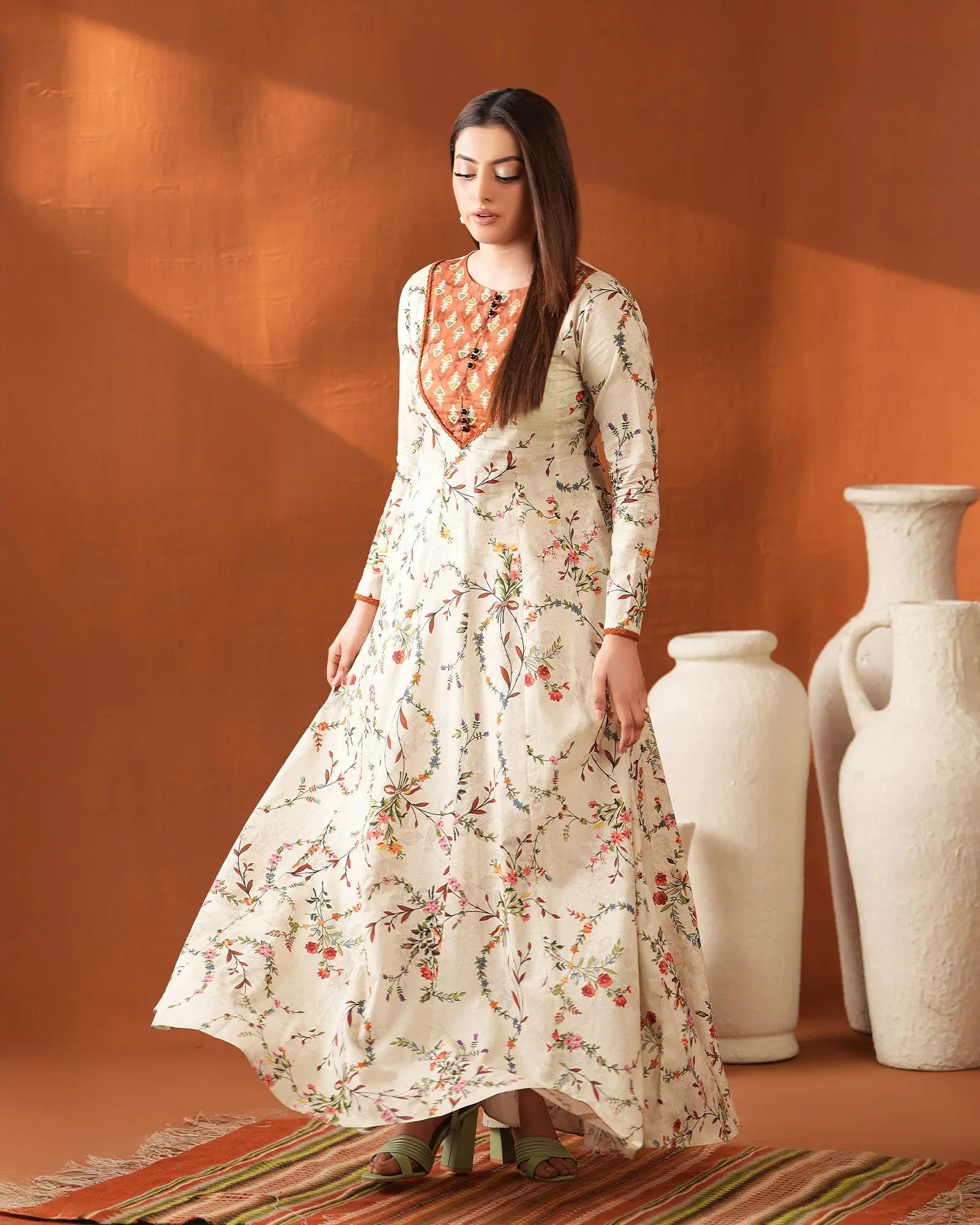 SP-1-Piece Ready-to-Wear Lawn Maxi