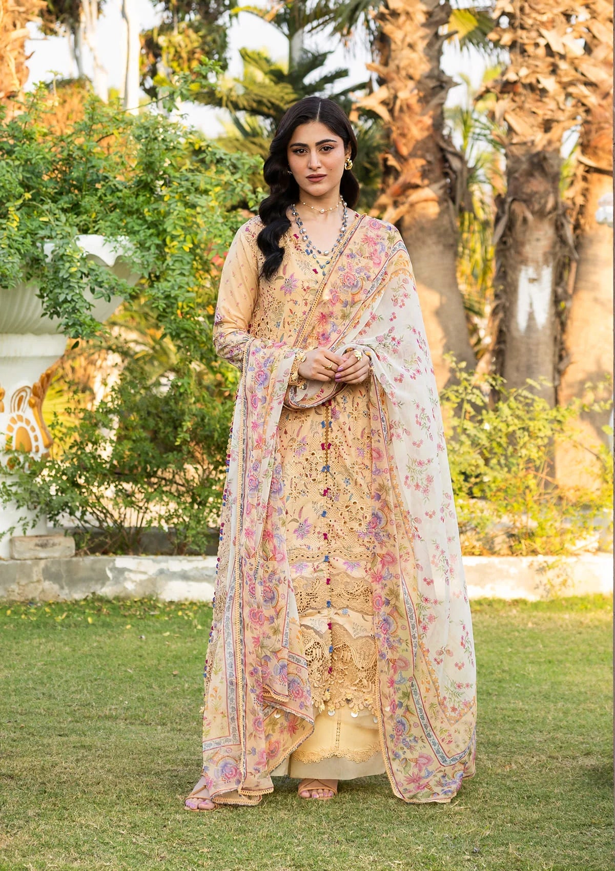 Elaf  Unstitched Suits 3Pc KHUSHEE