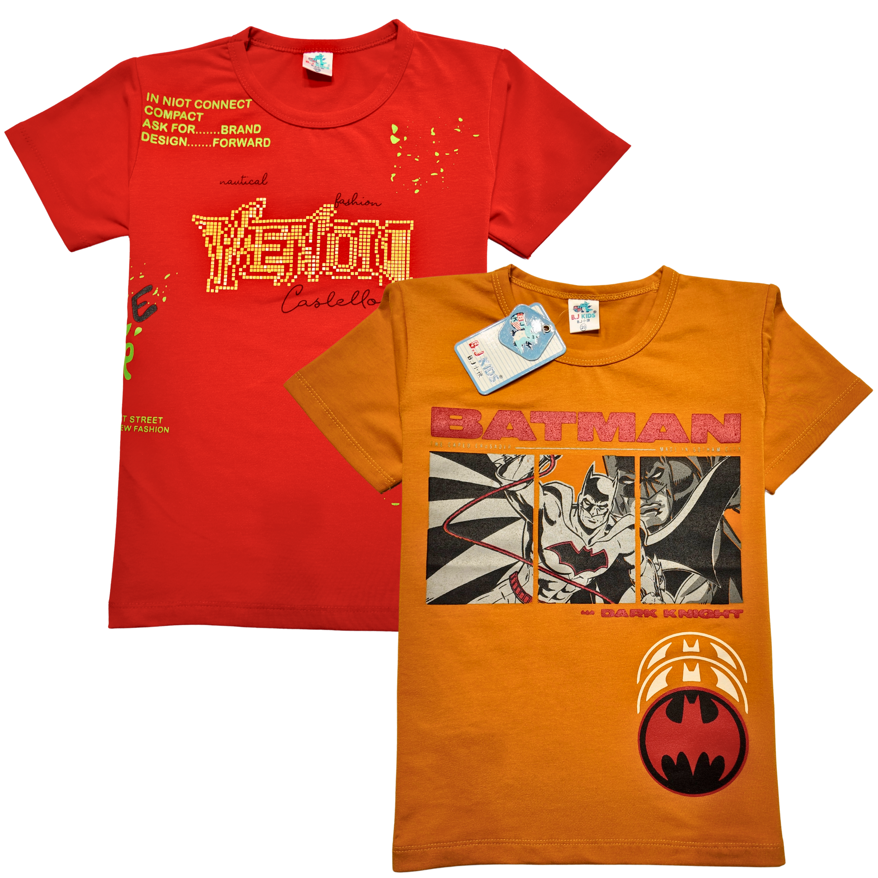 Boys T-Shirt Yenou Best Friend For Life (Pack Of 2)