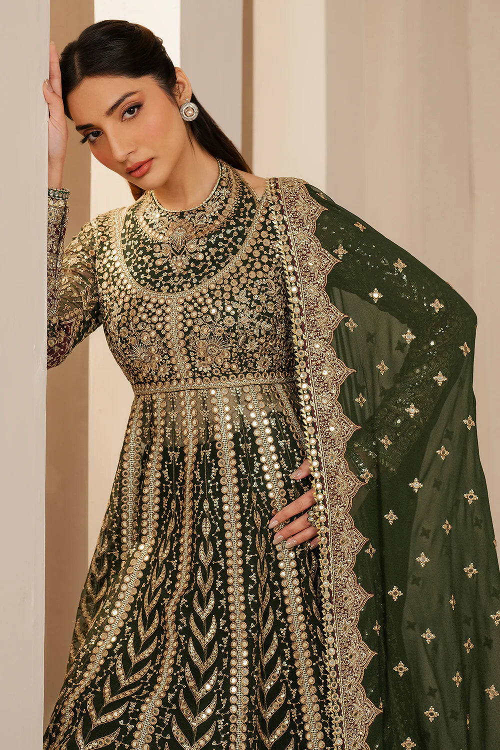Jazmin EMBROIDERED CHIFFON WF'25-02