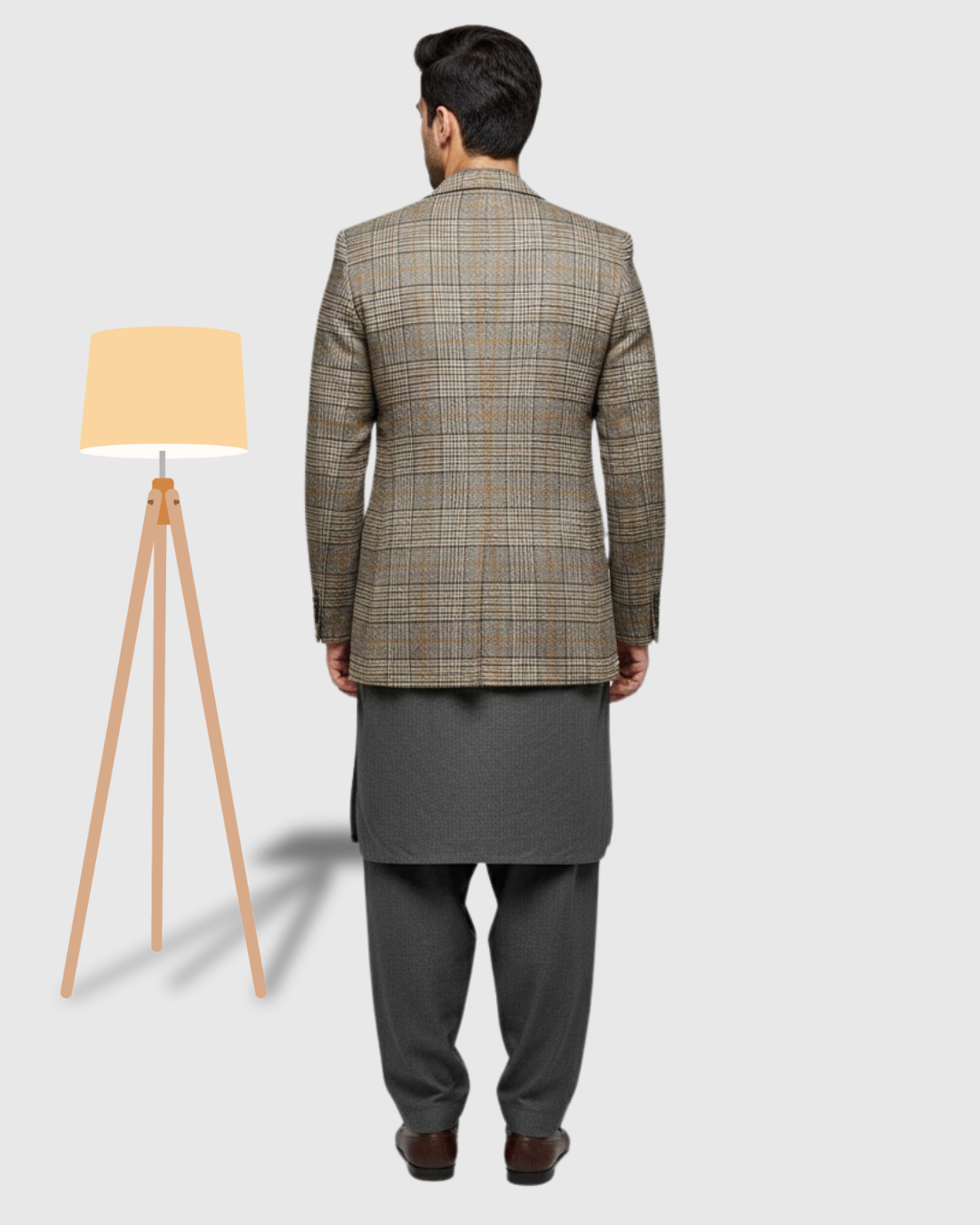 Casual Coat  Shalwar Kameez For Men's