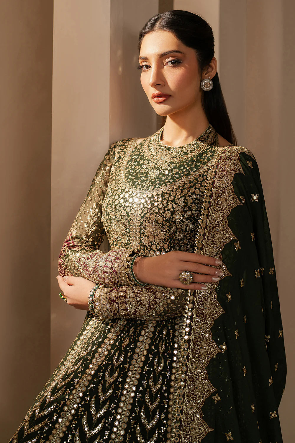 Jazmin EMBROIDERED CHIFFON WF'25-02