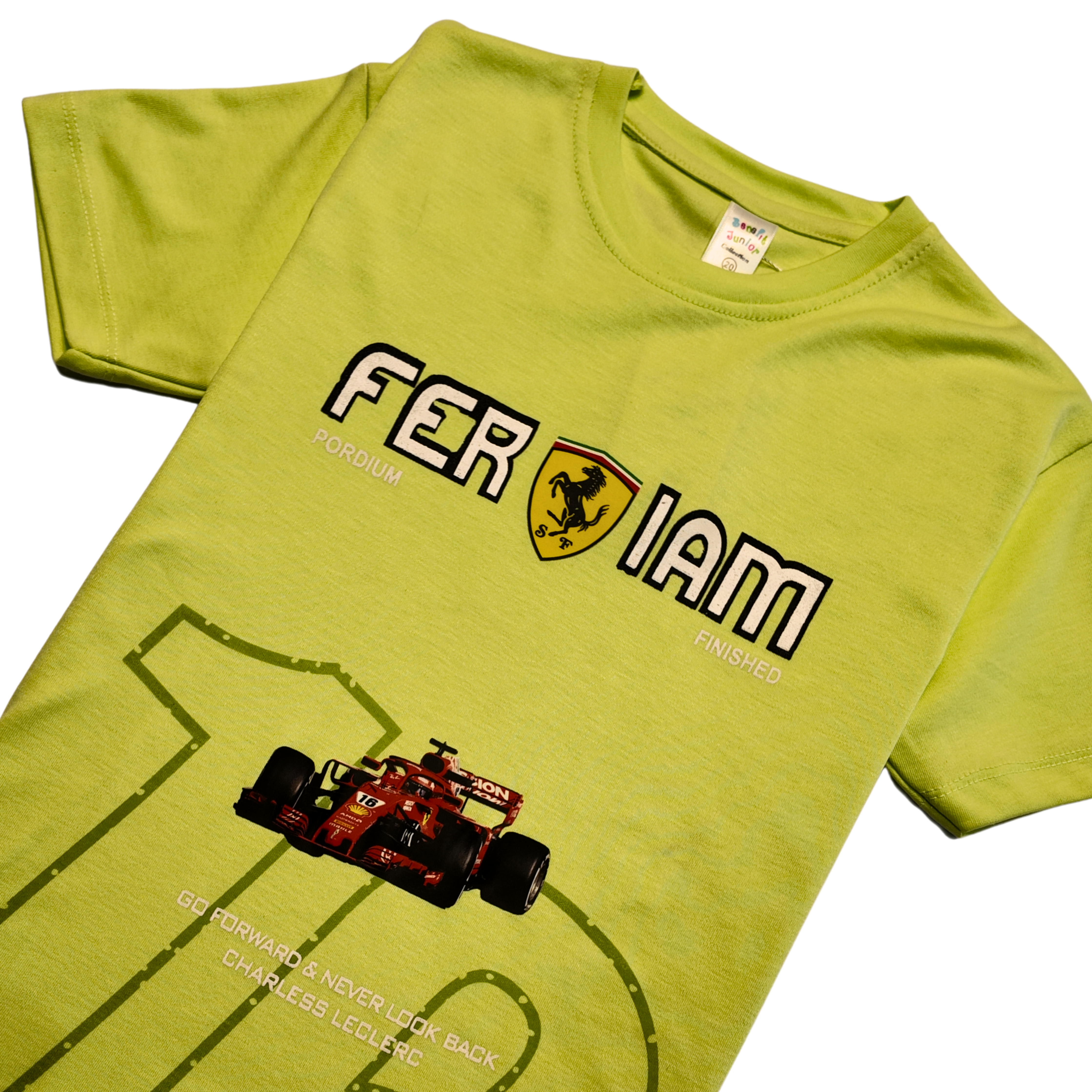 Boys T-Shirt Ferrari Best Friend For Life (Pack Of 2)