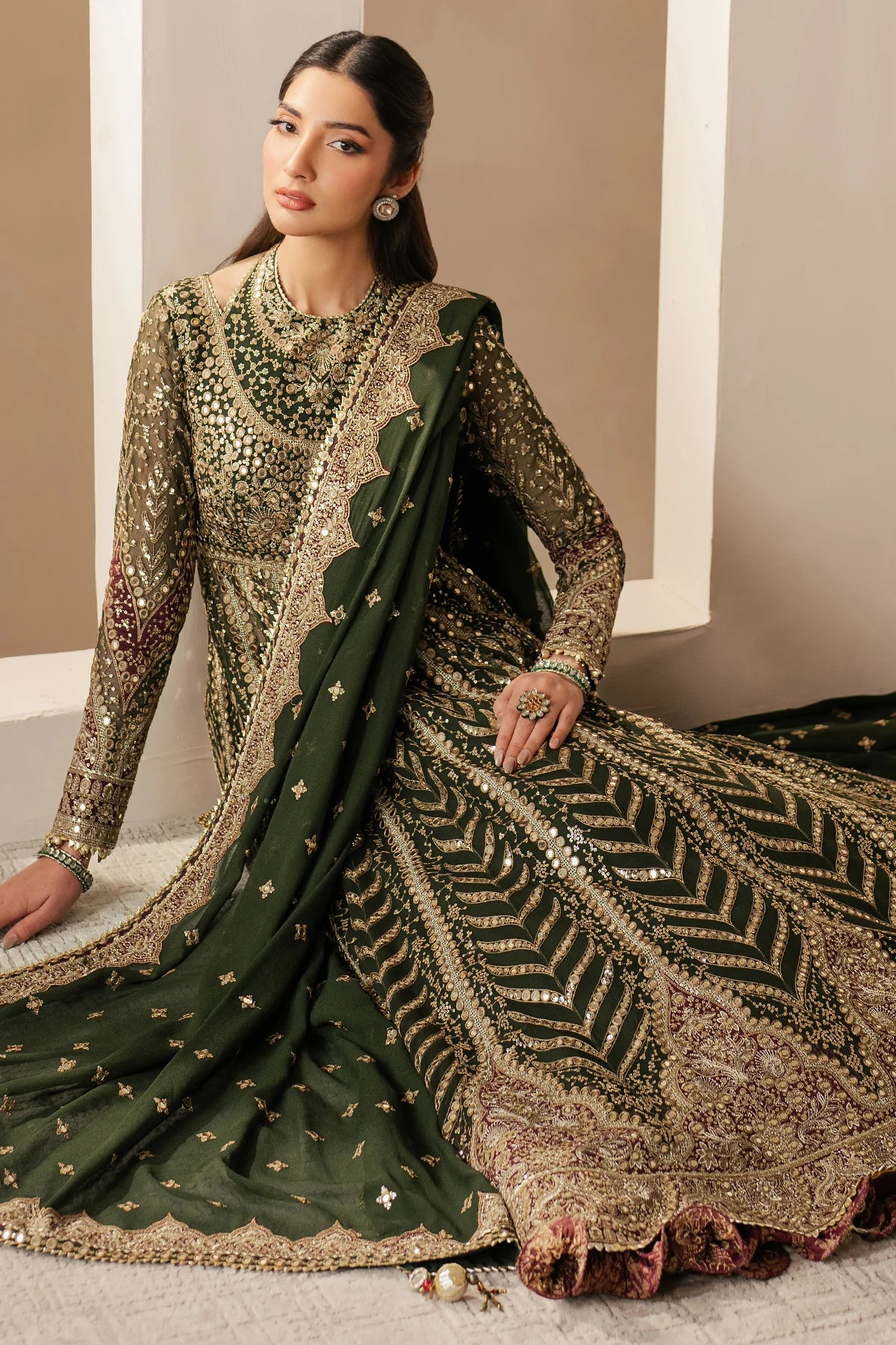 Jazmin EMBROIDERED CHIFFON WF'25-02
