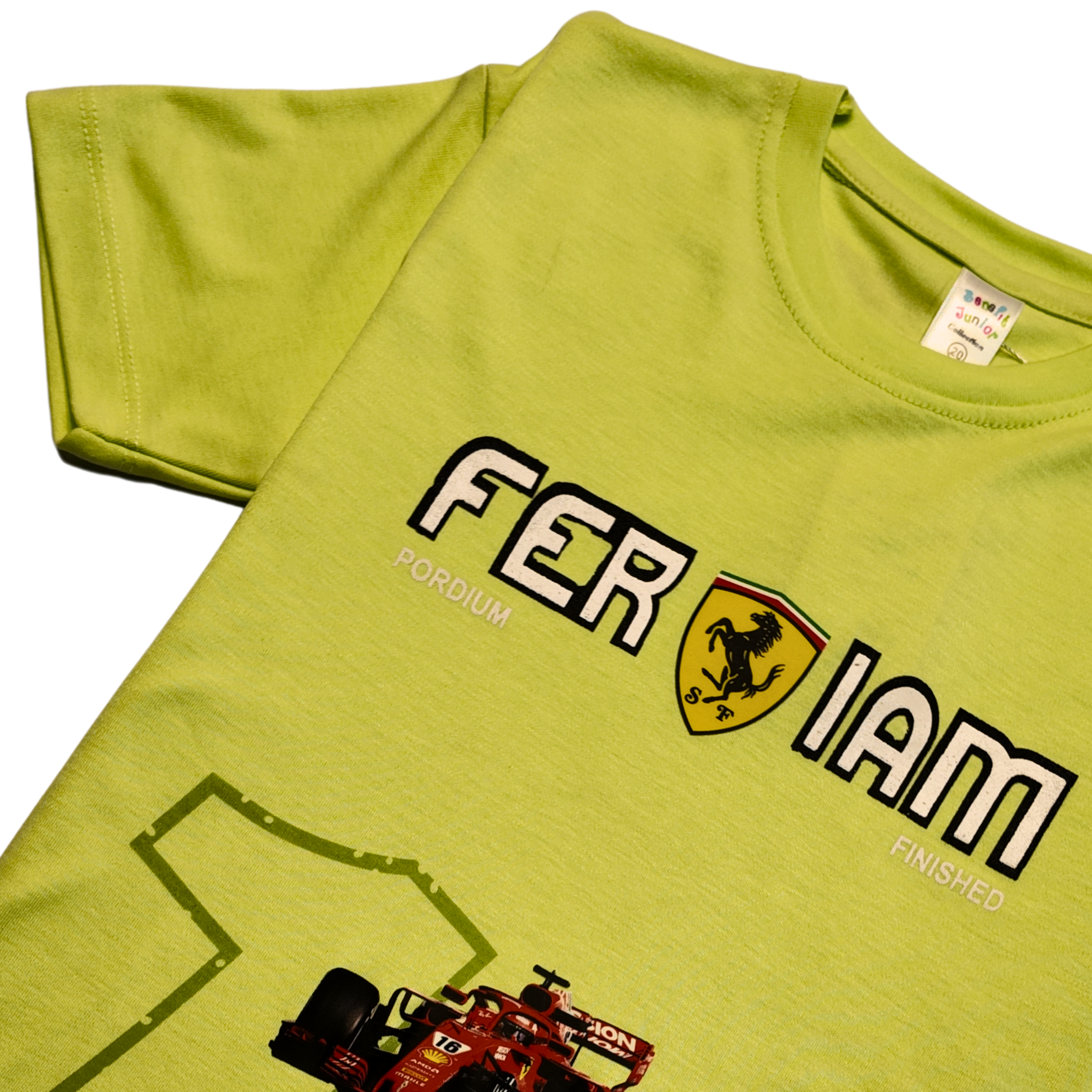 Boys T-Shirt Ferrari Best Friend For Life (Pack Of 2)