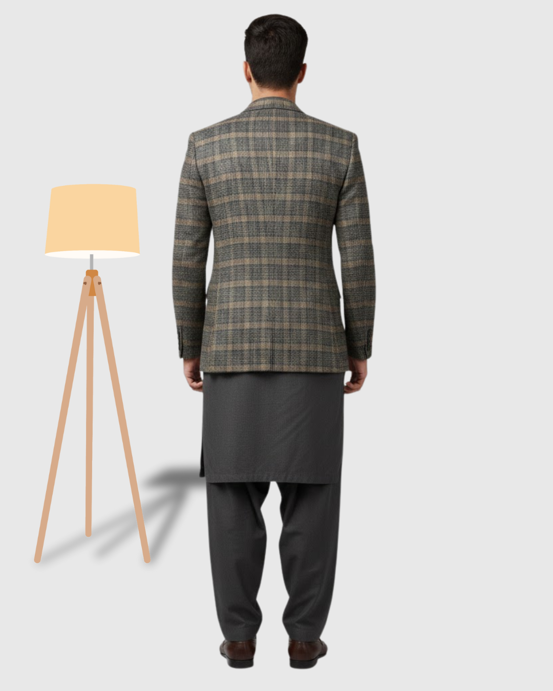 Casual Coat  Shalwar Kameez For Men's